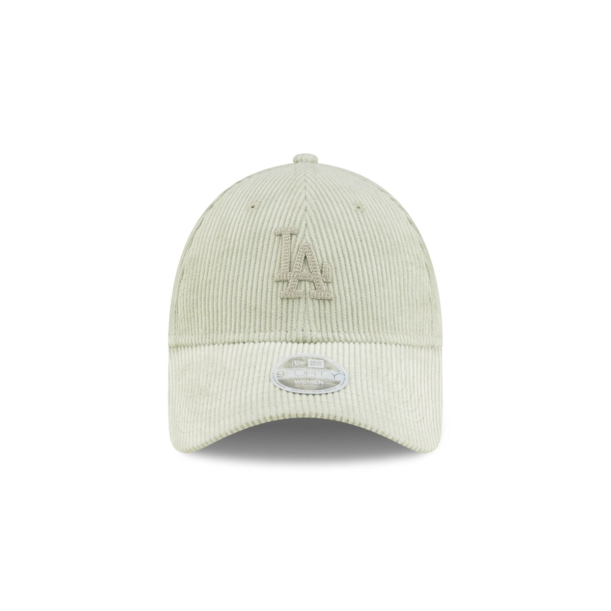 Los Angeles Dodgers Seafoam Green Corduroy Women's 9FORTY Adjustable Hat