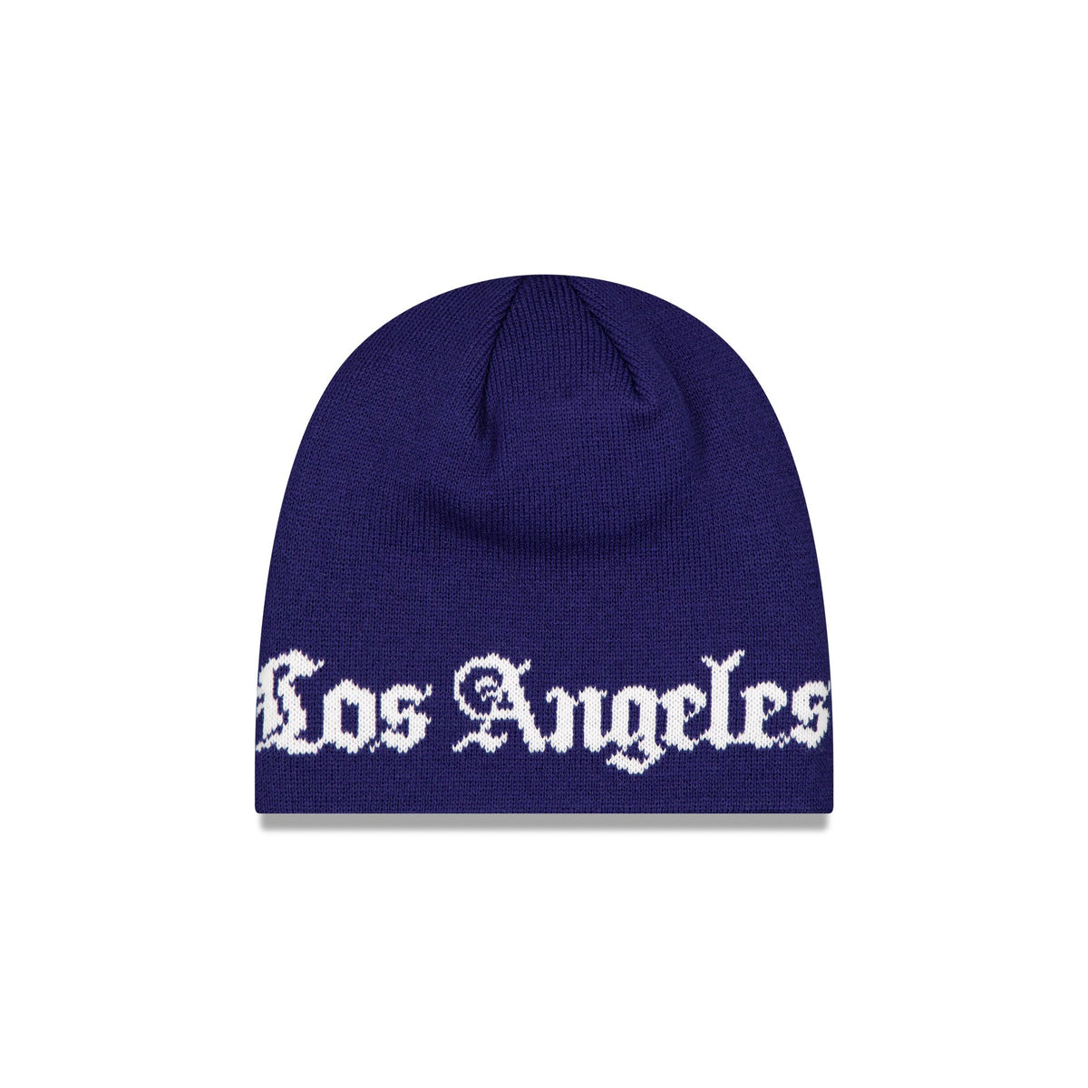 Los Angeles Dodgers Wordmark Skully Knit Beanie Hat