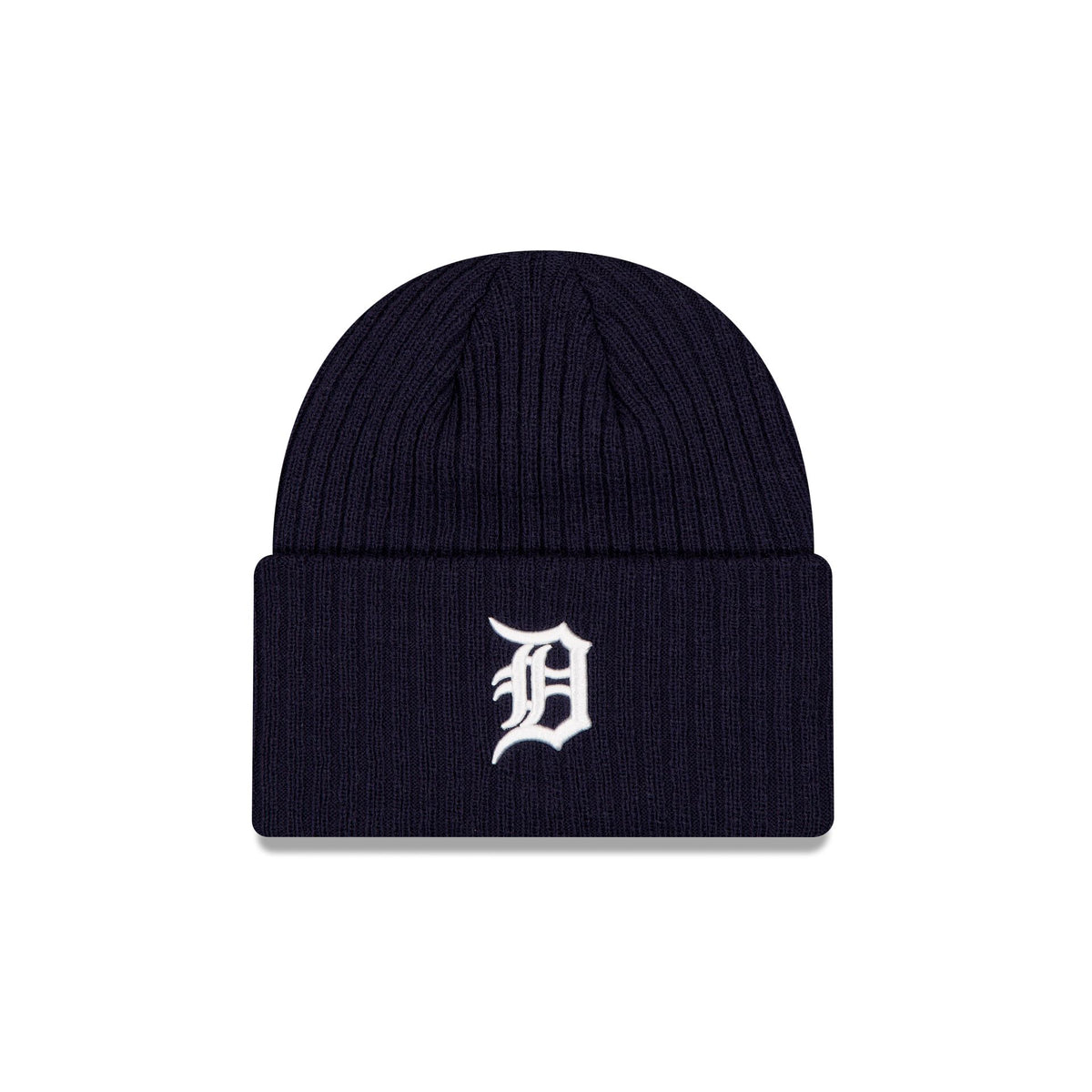 Detroit Tigers Navy Knit Beanie Hat