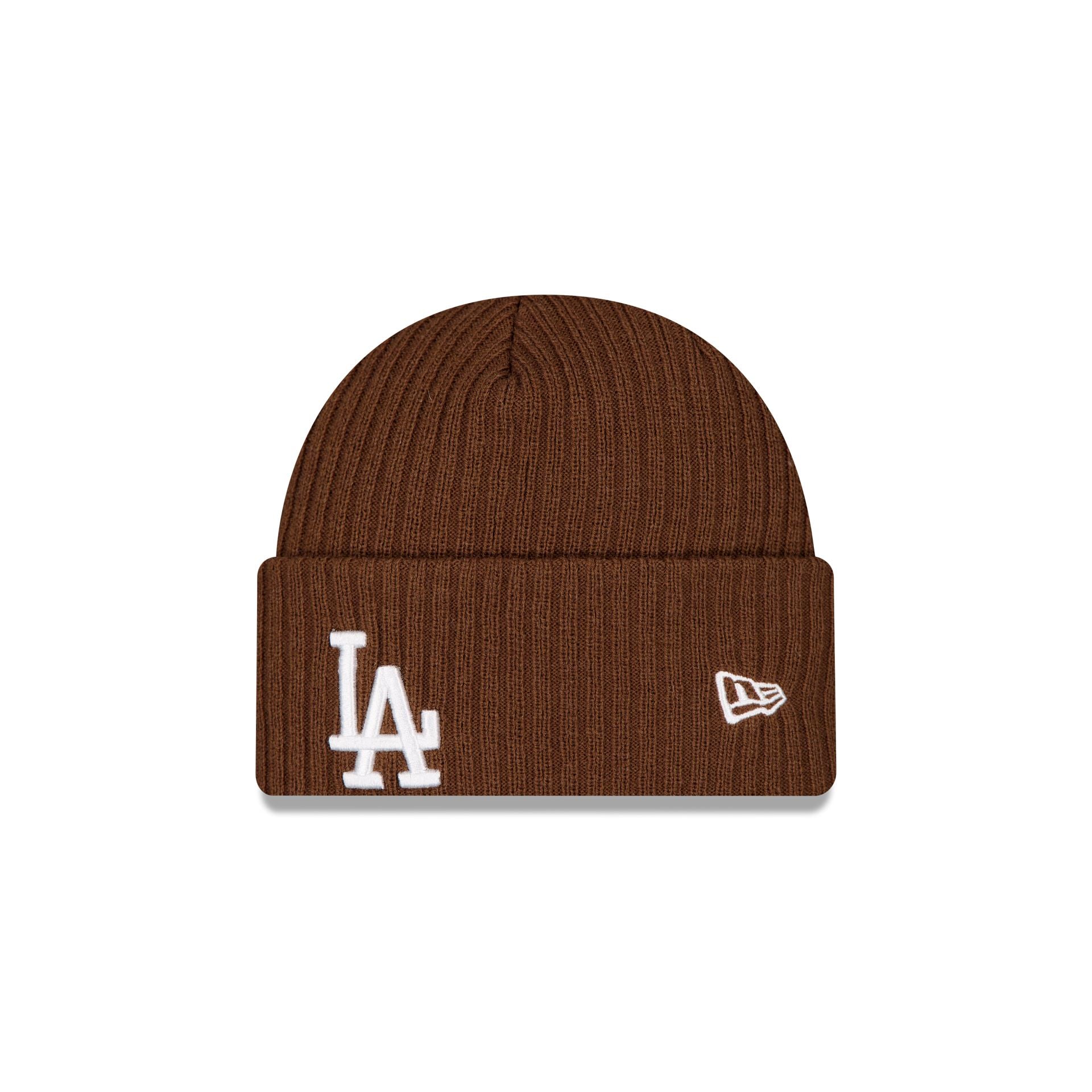 帽子 soundsports Beanie brown Los Angeles Dodgers Wide Cuff Brown Beanie Hat – New Era Cap
