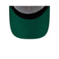 New York Yankees Green Wordmark Suede 9FORTY A-Frame Snapback Hat