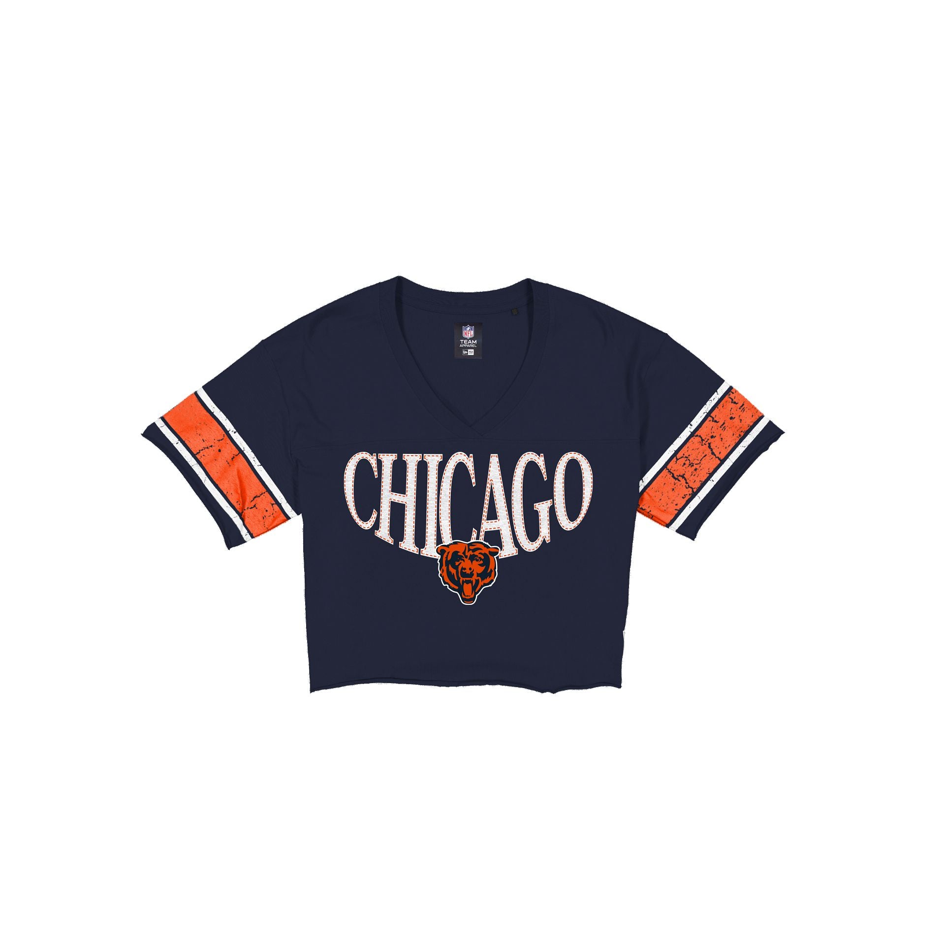 Chicago Bears 2026 Functional Fandom Women's Cropped T-Shirt