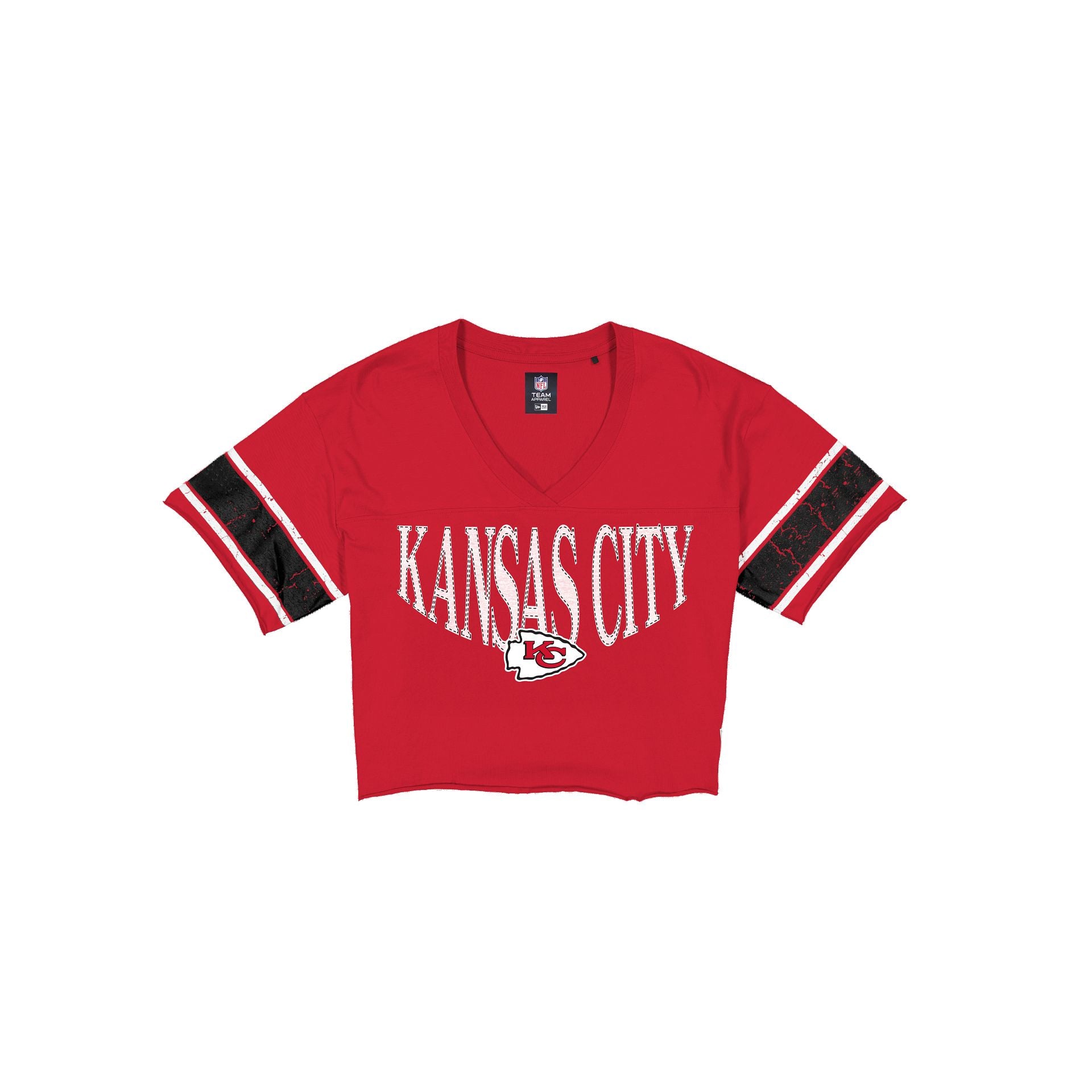 Kansas City Chiefs 2026 Functional Fandom Women's Cropped T-Shirt