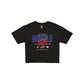 Buffalo Bills 2026 Functional Fandom Women's Black Cropped T-Shirt