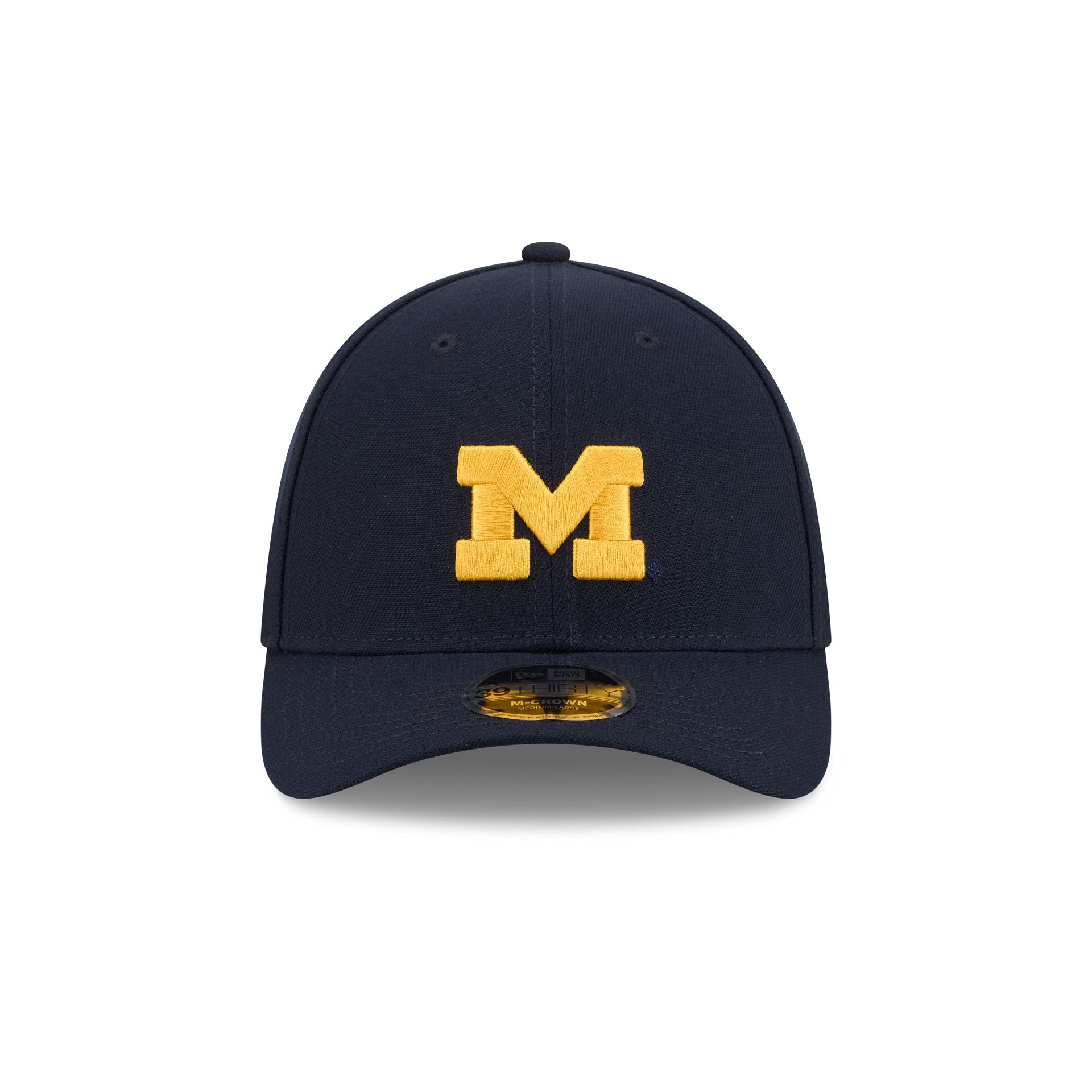 Michigan Wolverines Team 39THIRTY M-Crown Stretch Fit Hat