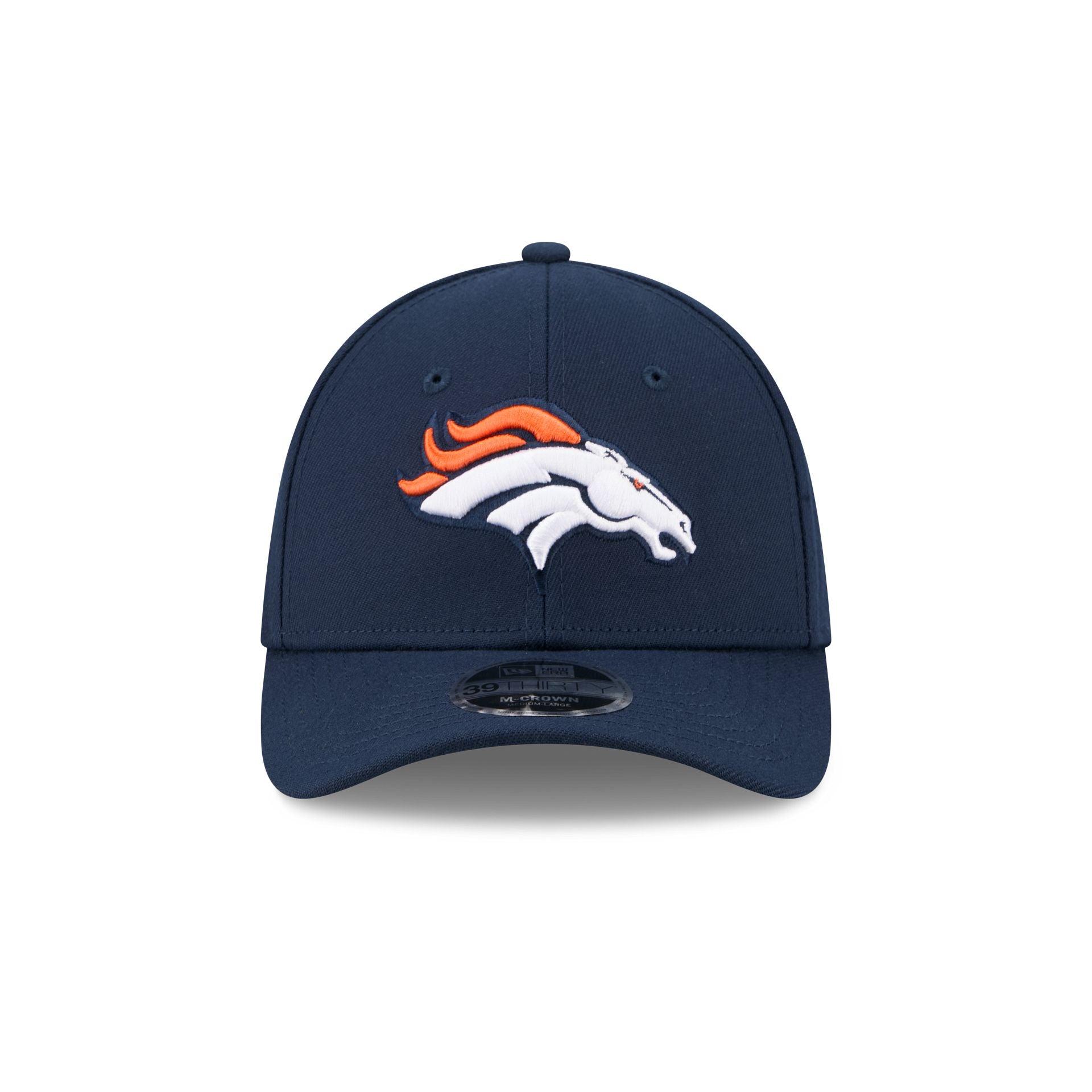 Denver Broncos Team 39THIRTY M-Crown Stretch Fit Hat