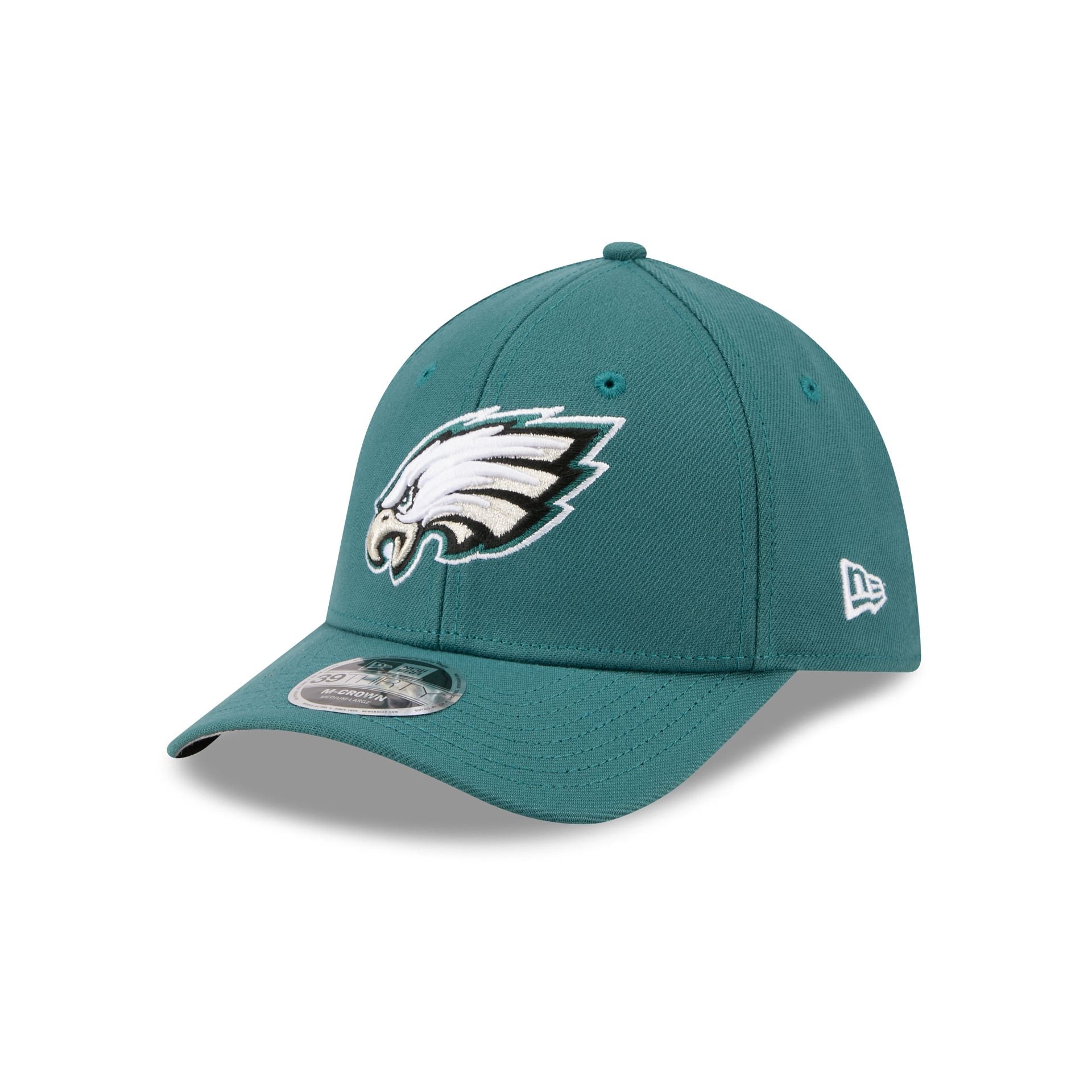 Philadelphia Eagles Team 39THIRTY M-Crown Stretch Fit Hat