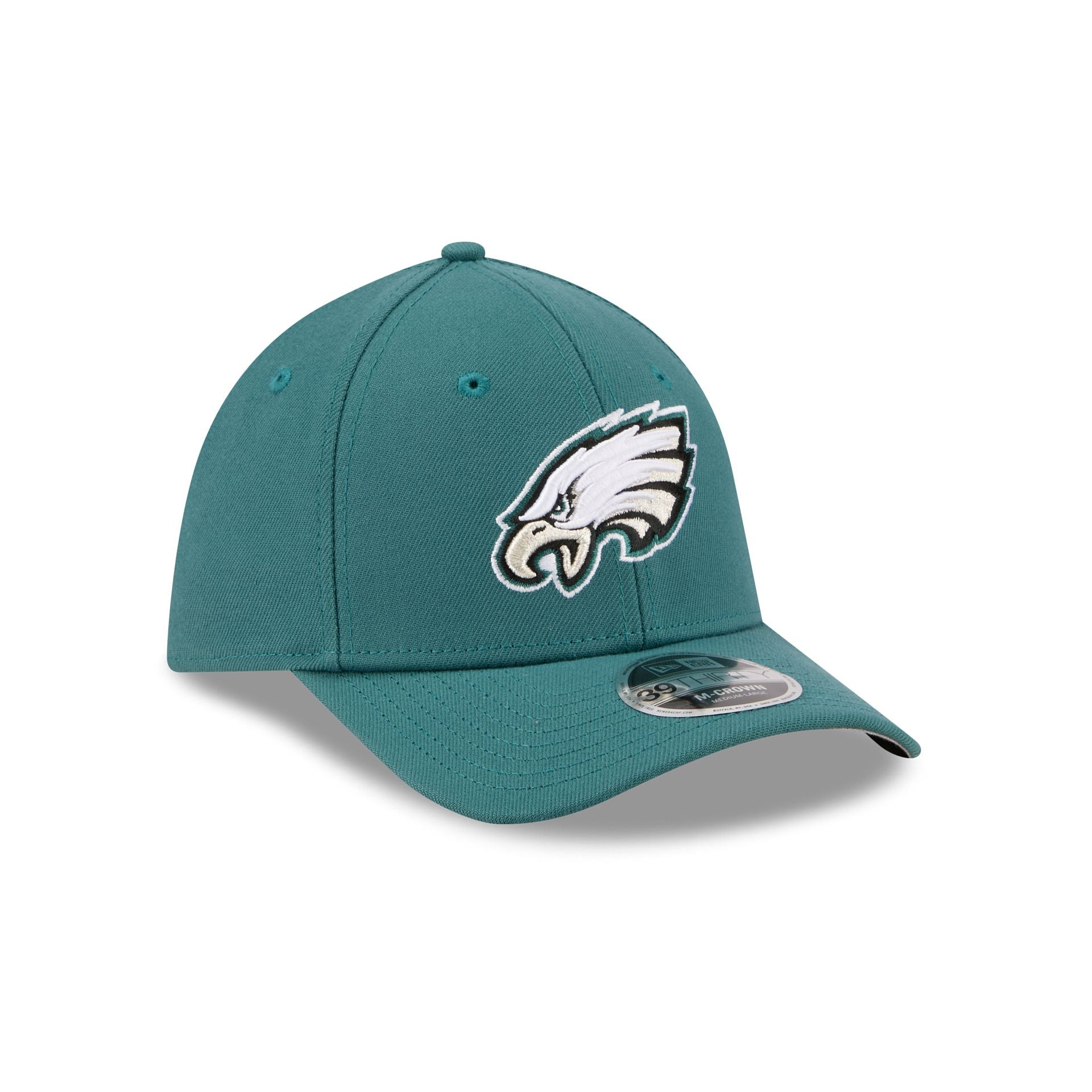 Philadelphia Eagles Team 39THIRTY M-Crown Stretch Fit Hat