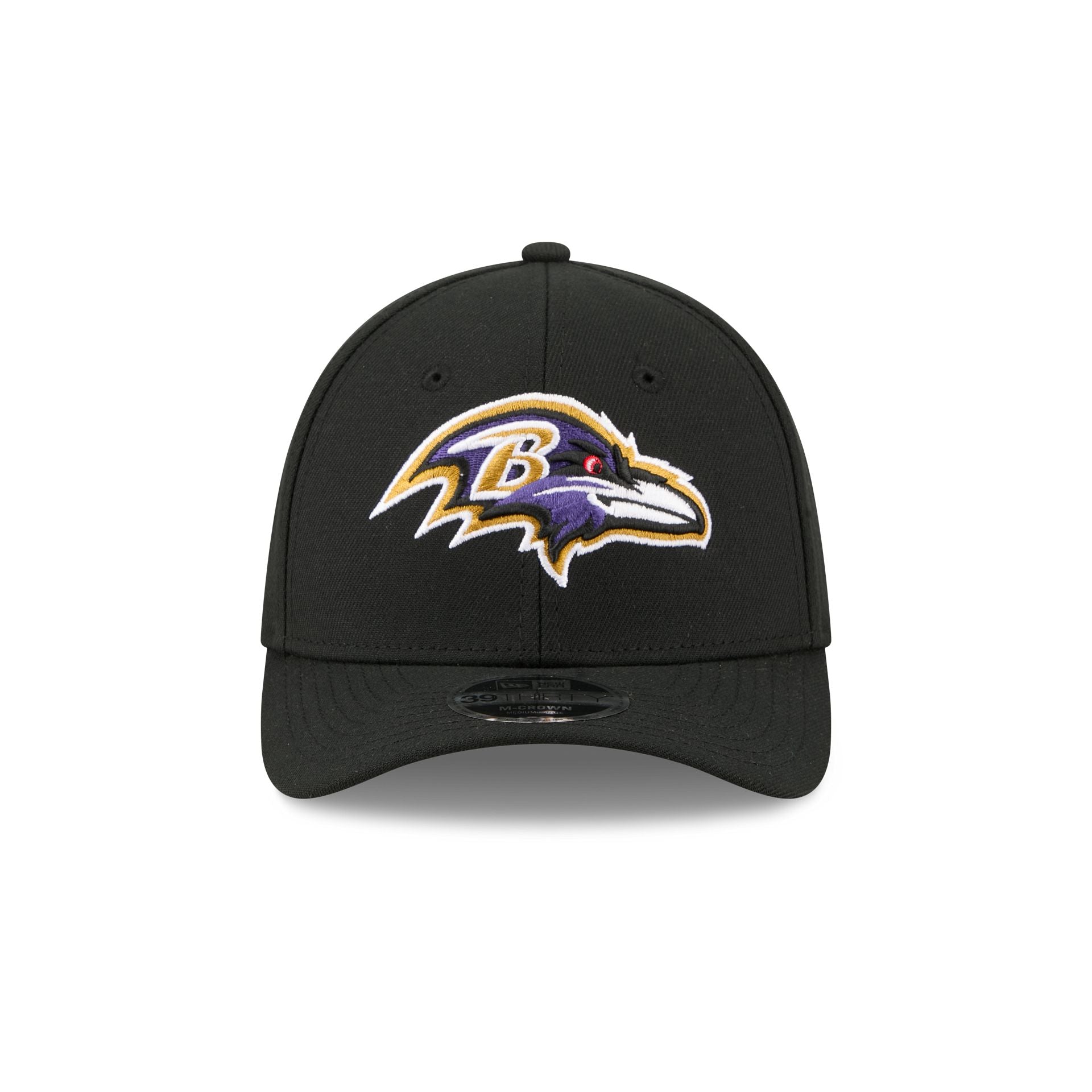 Baltimore Ravens Team 39THIRTY M-Crown Stretch Fit Hat