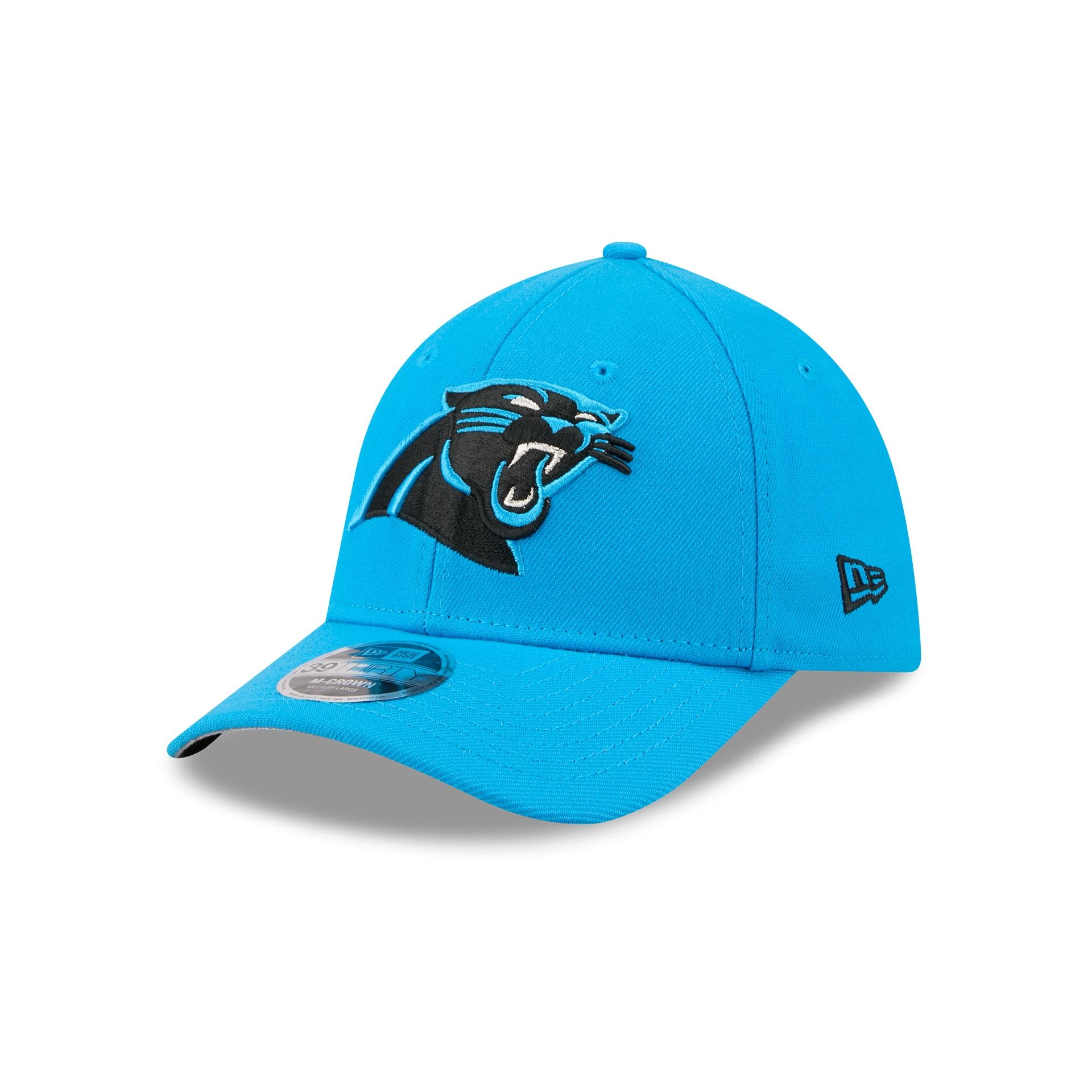Carolina Panthers Team 39THIRTY M-Crown Stretch Fit Hat