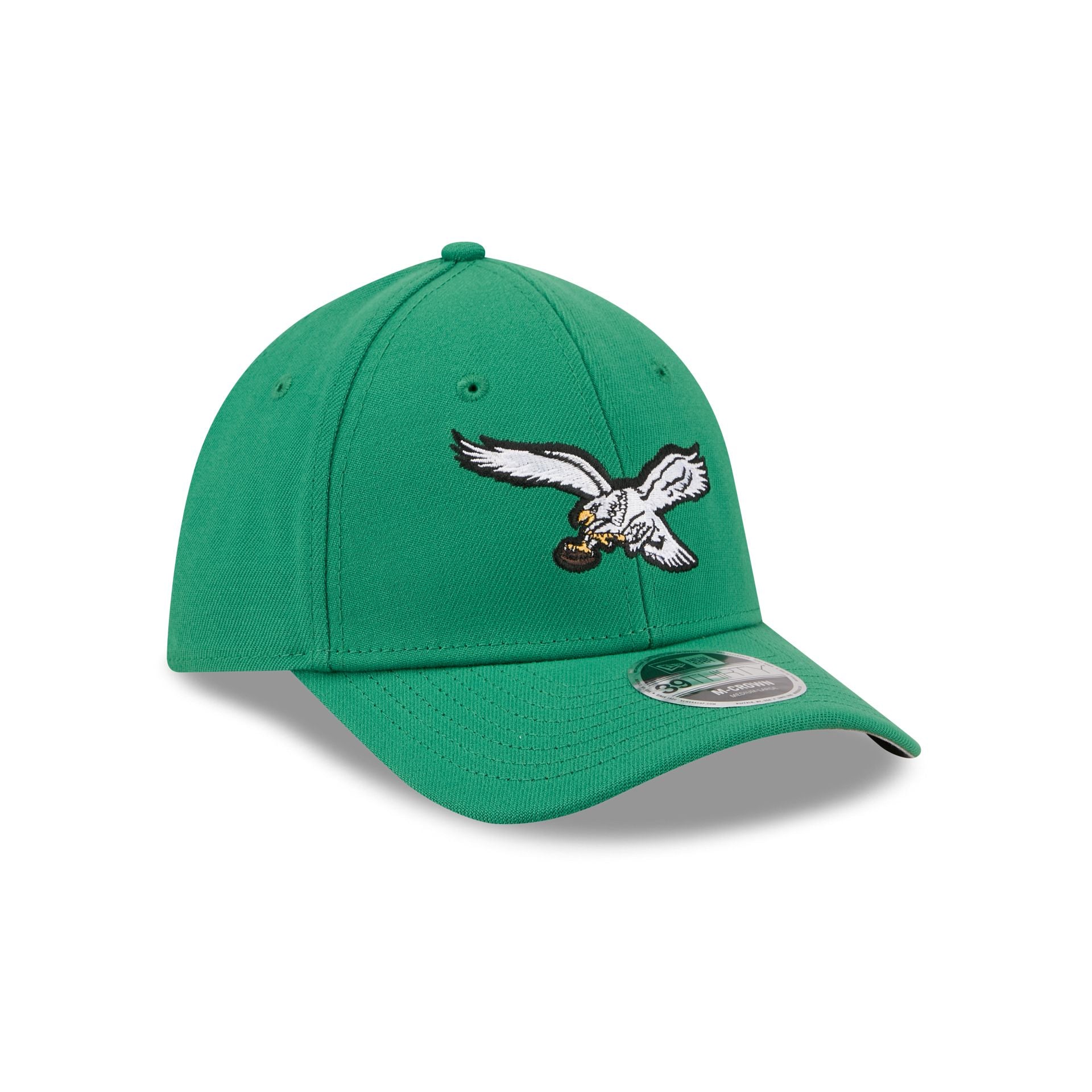 Philadelphia Eagles Team Historic 39THIRTY M-Crown Stretch Fit Hat