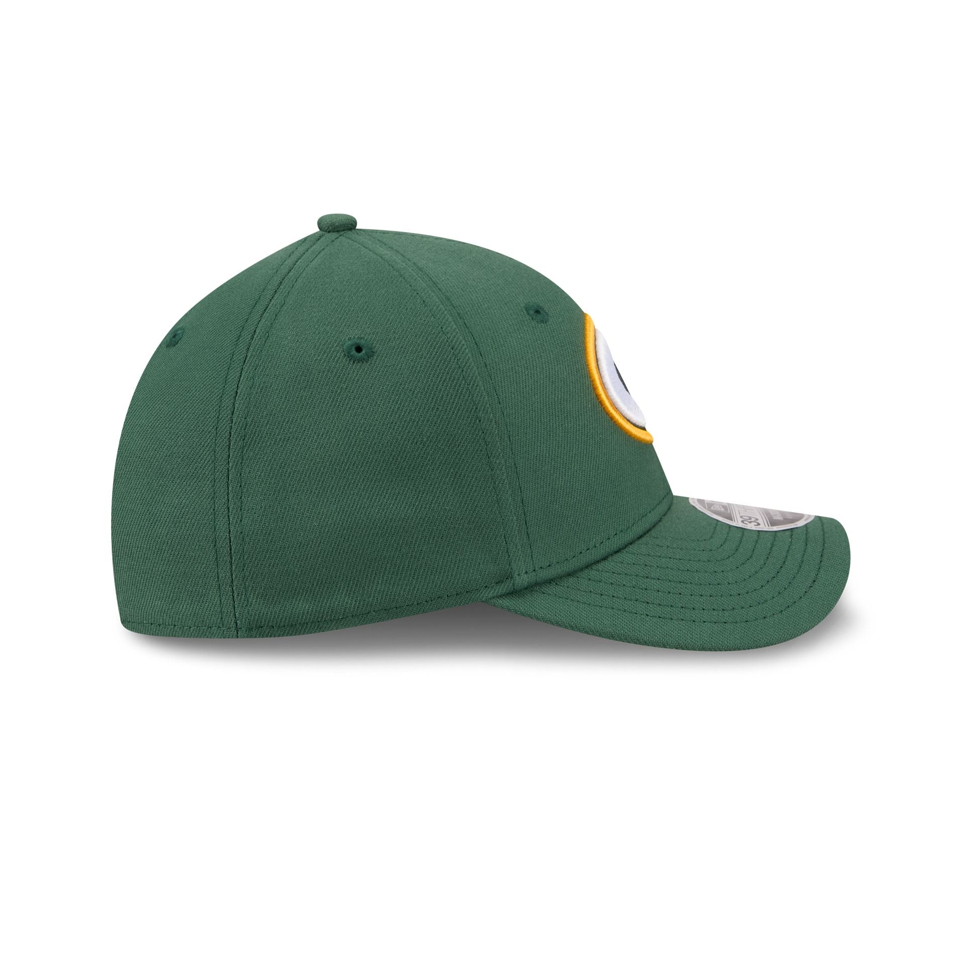 Green Bay Packers Team 39THIRTY M-Crown Stretch Fit Hat
