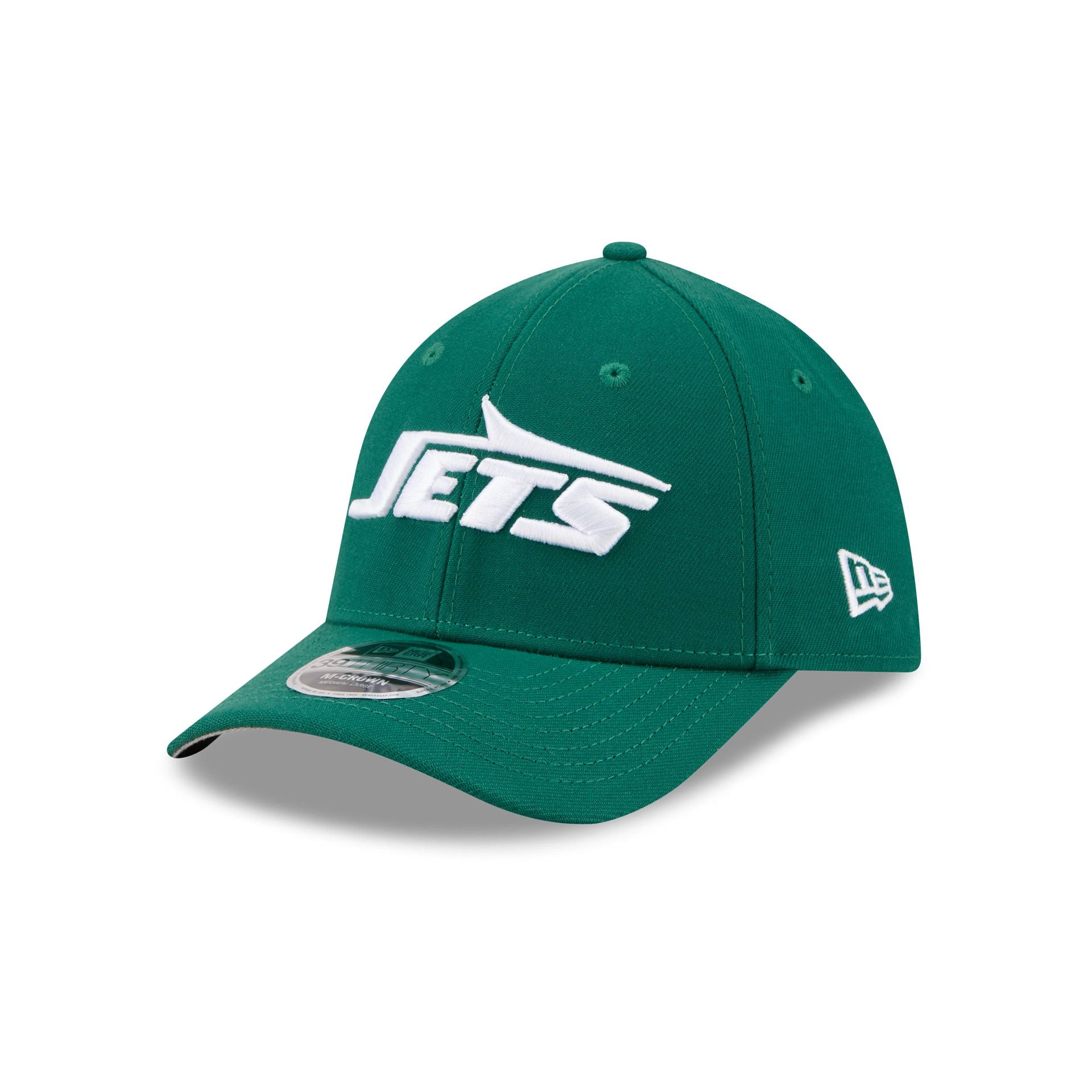 New York Jets Team 39THIRTY M-Crown Stretch Fit Hat