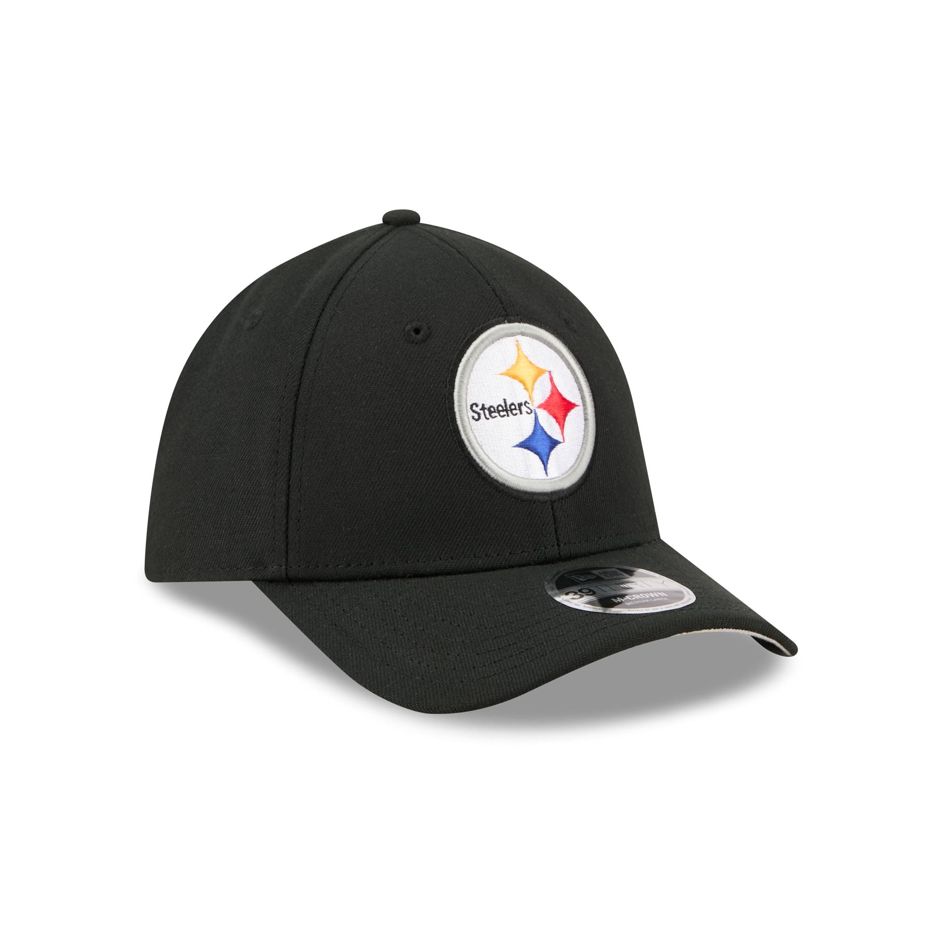 Pittsburgh Steelers Team 39THIRTY M-Crown Stretch Fit Hat