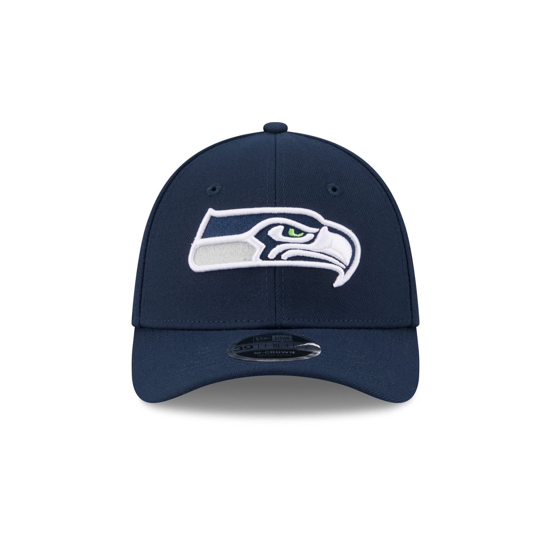 Seattle Seahawks Team 39THIRTY M-Crown Stretch Fit Hat