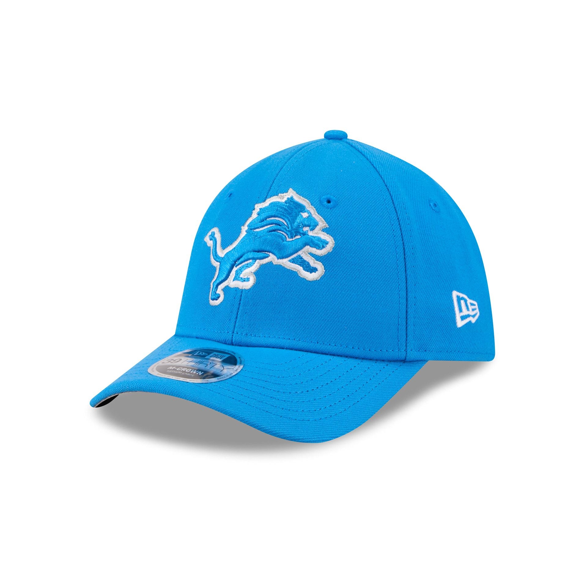 Detroit Lions Team 39THIRTY M-Crown Stretch Fit Hat