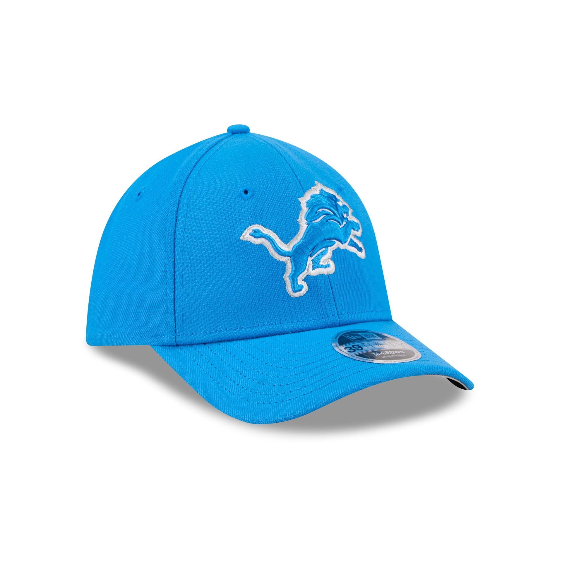 Detroit Lions Team 39THIRTY M-Crown Stretch Fit Hat