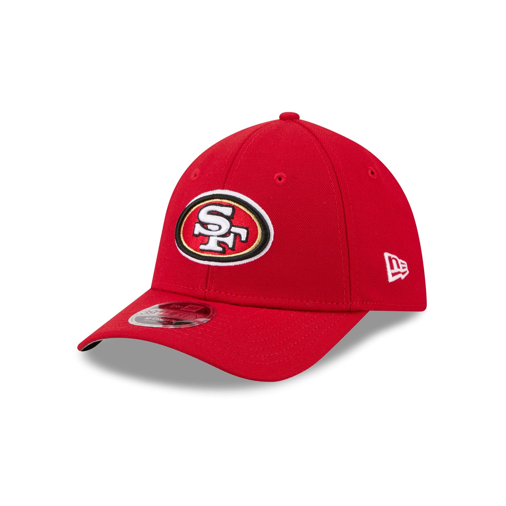 San Francisco 49ers Team 39THIRTY M-Crown Stretch Fit Hat