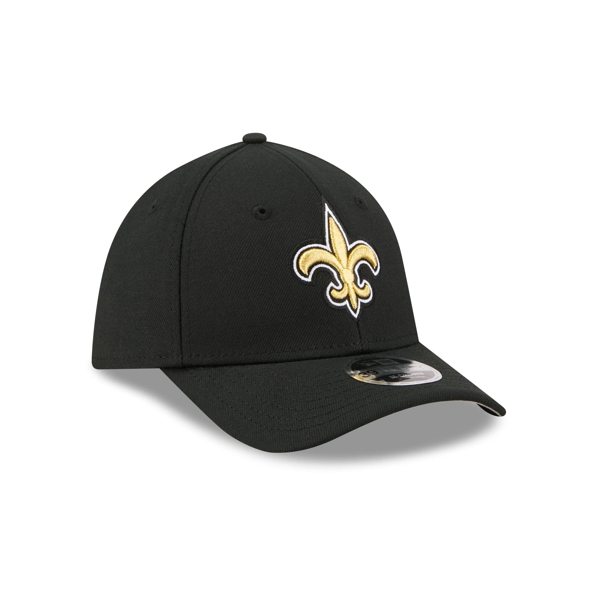 New Orleans Saints Team 39THIRTY M-Crown Stretch Fit Hat
