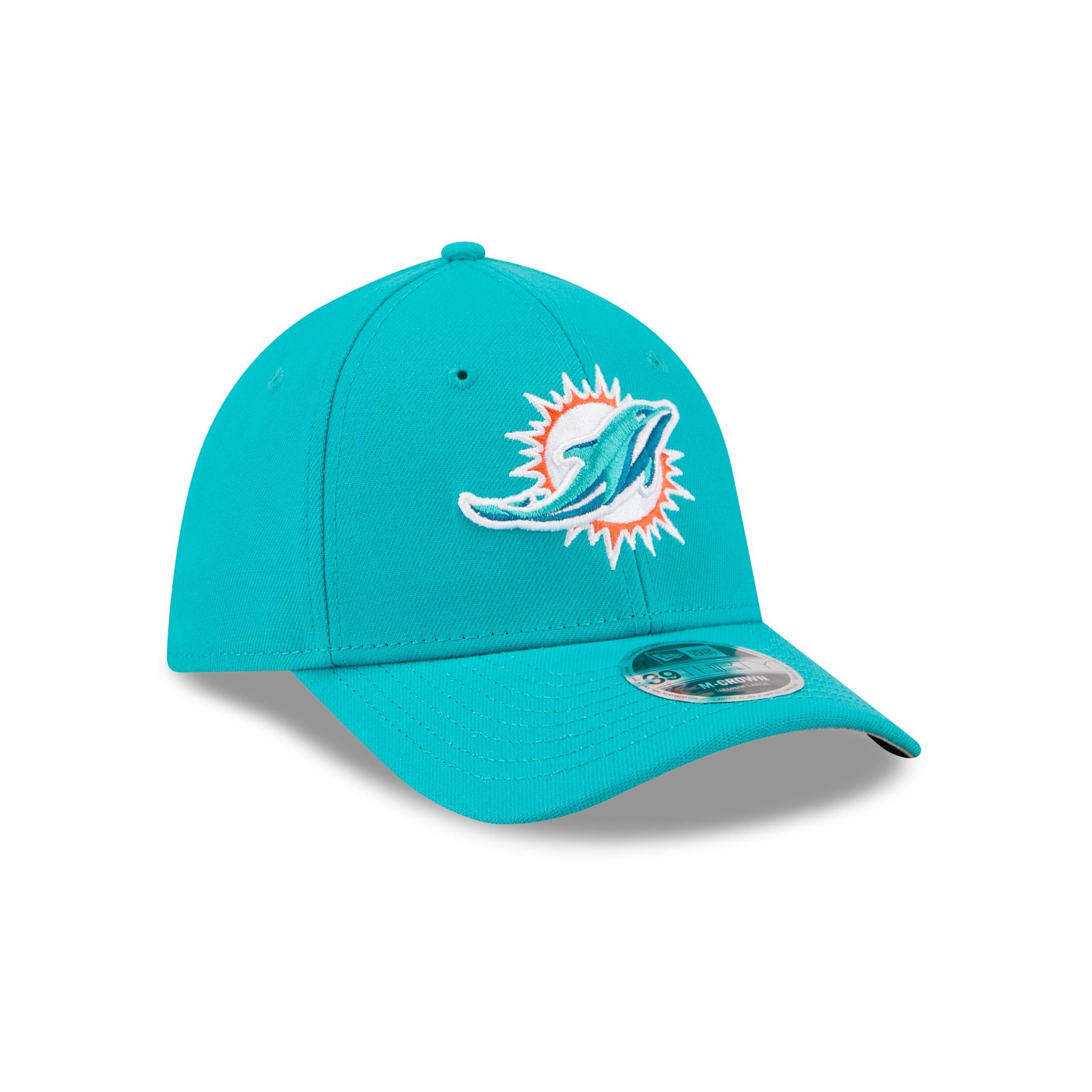 Miami Dolphins Team 39THIRTY M-Crown Stretch Fit Hat