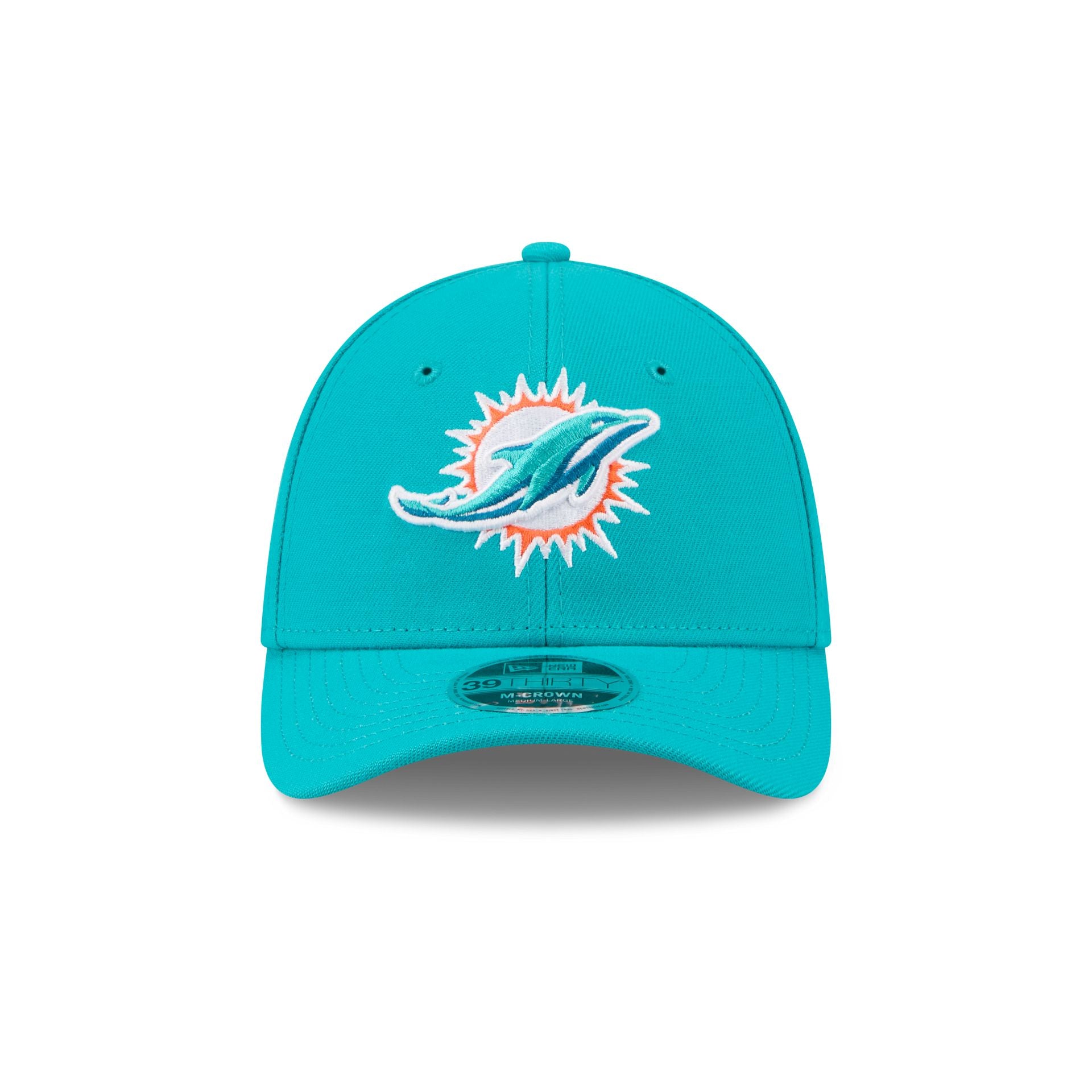 Miami Dolphins Team 39THIRTY M-Crown Stretch Fit Hat
