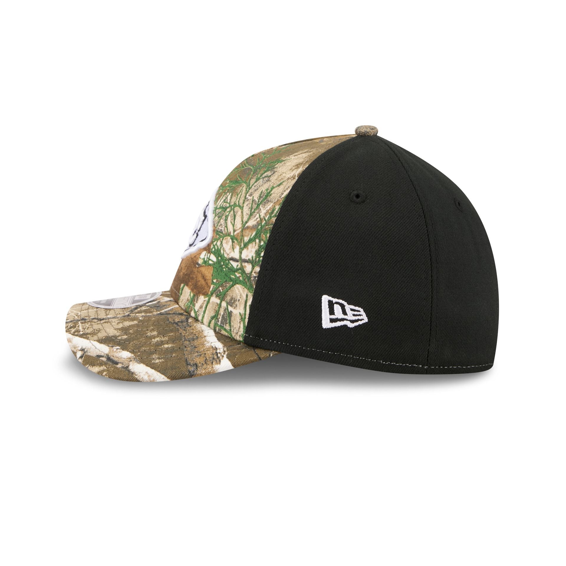 Kansas City Chiefs Poly Realtree 39THIRTY M-Crown A-Frame Stretch Fit Hat
