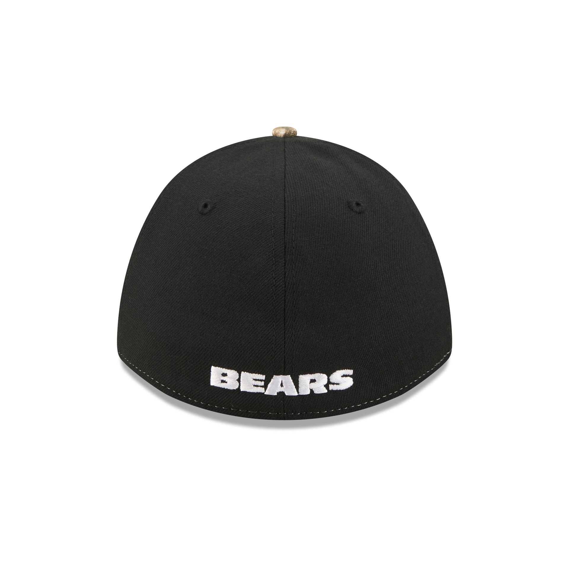 Chicago Bears Poly Realtree 39THIRTY M-Crown A-Frame Stretch Fit Hat