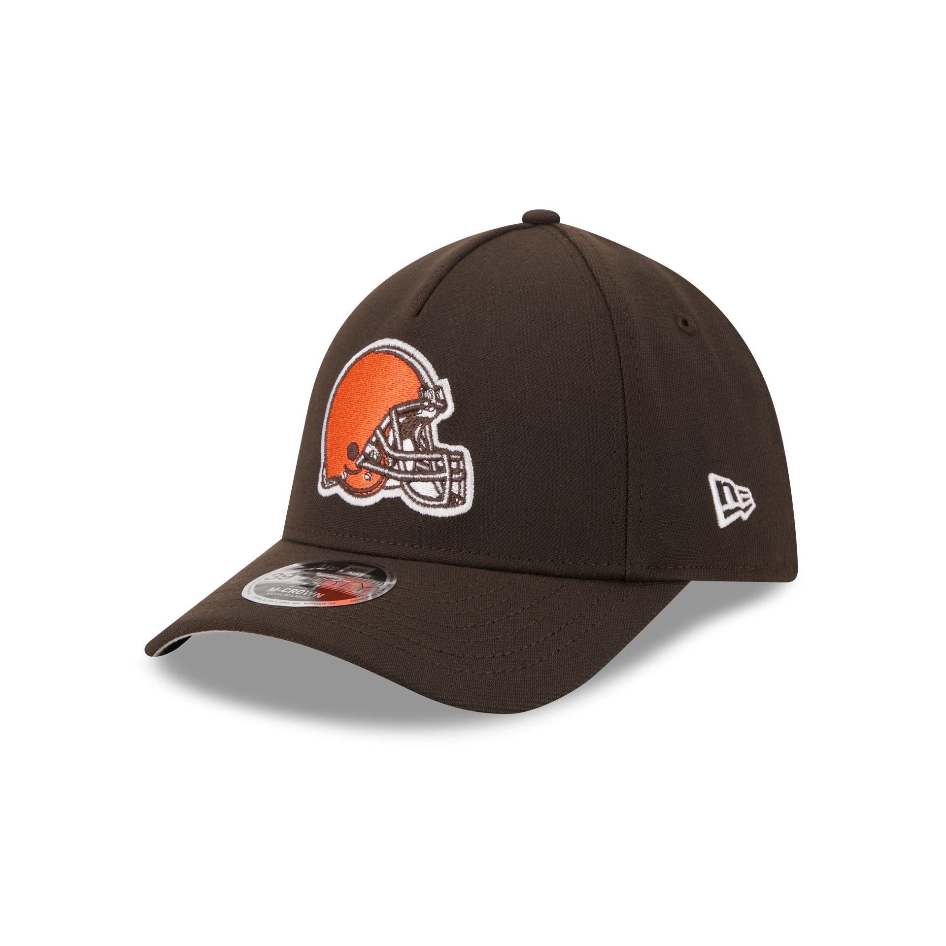 Cleveland Browns Poly 39THIRTY M-Crown A-Frame Stretch Fit Hat