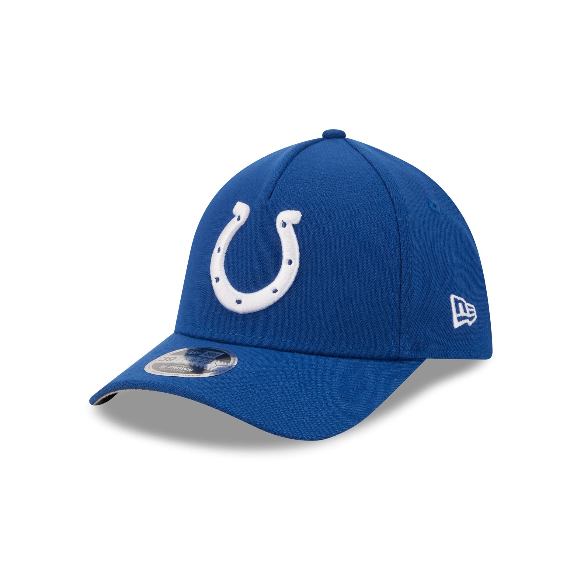 Indianapolis Colts Poly 39THIRTY M-Crown A-Frame Stretch Fit Hat