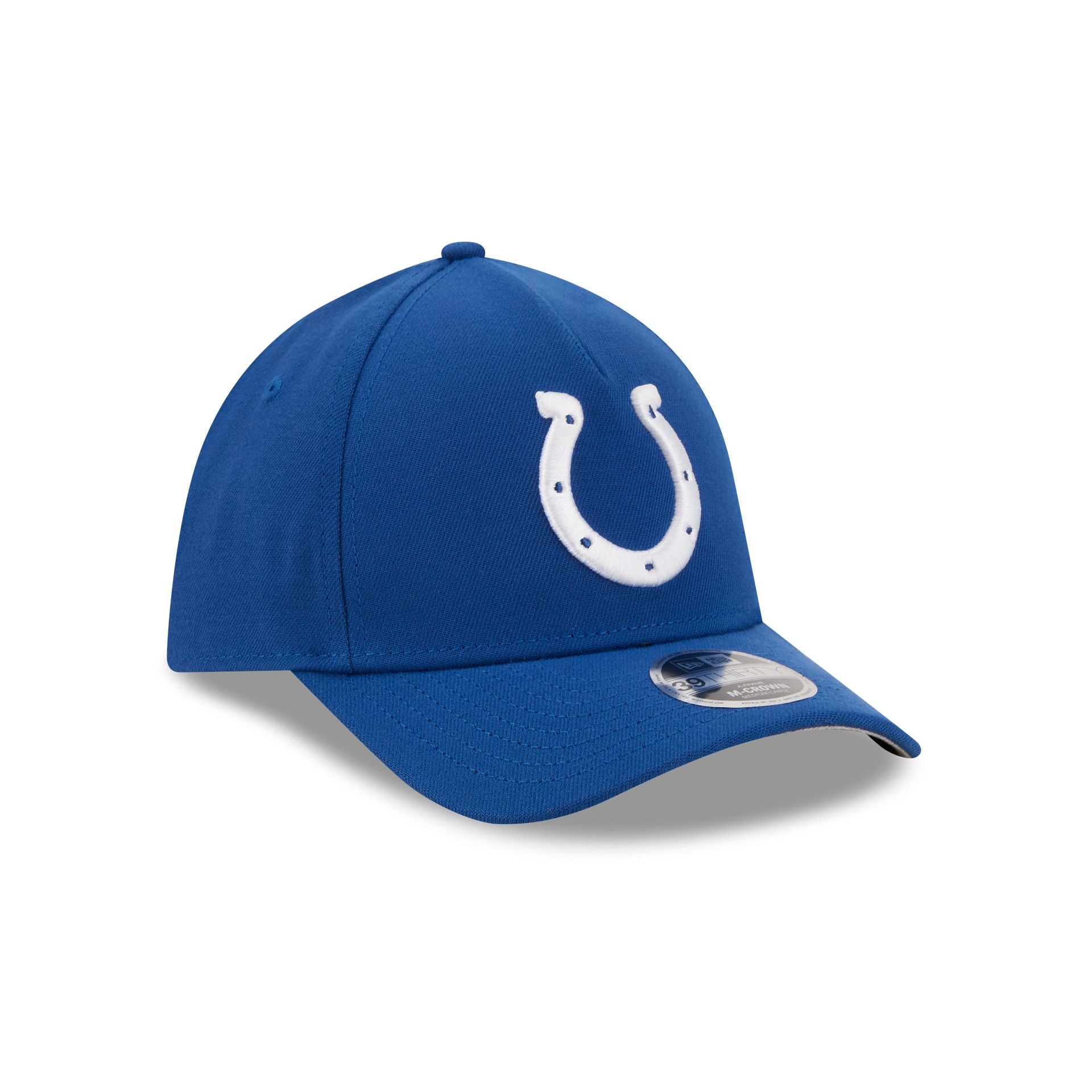 Indianapolis Colts Poly 39THIRTY M-Crown A-Frame Stretch Fit Hat