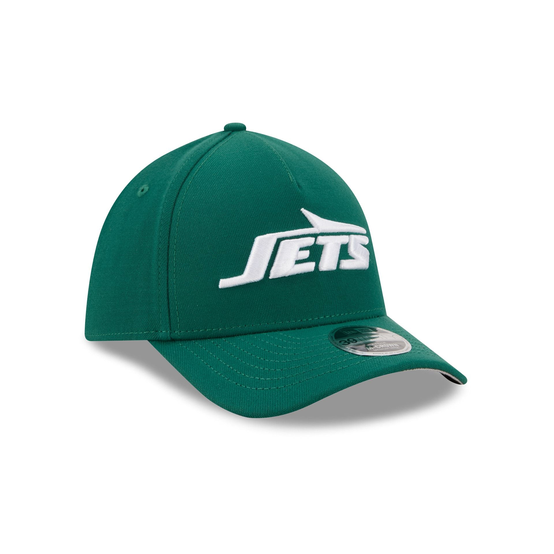 New York Jets Poly 39THIRTY M-Crown A-Frame Stretch Fit Hat