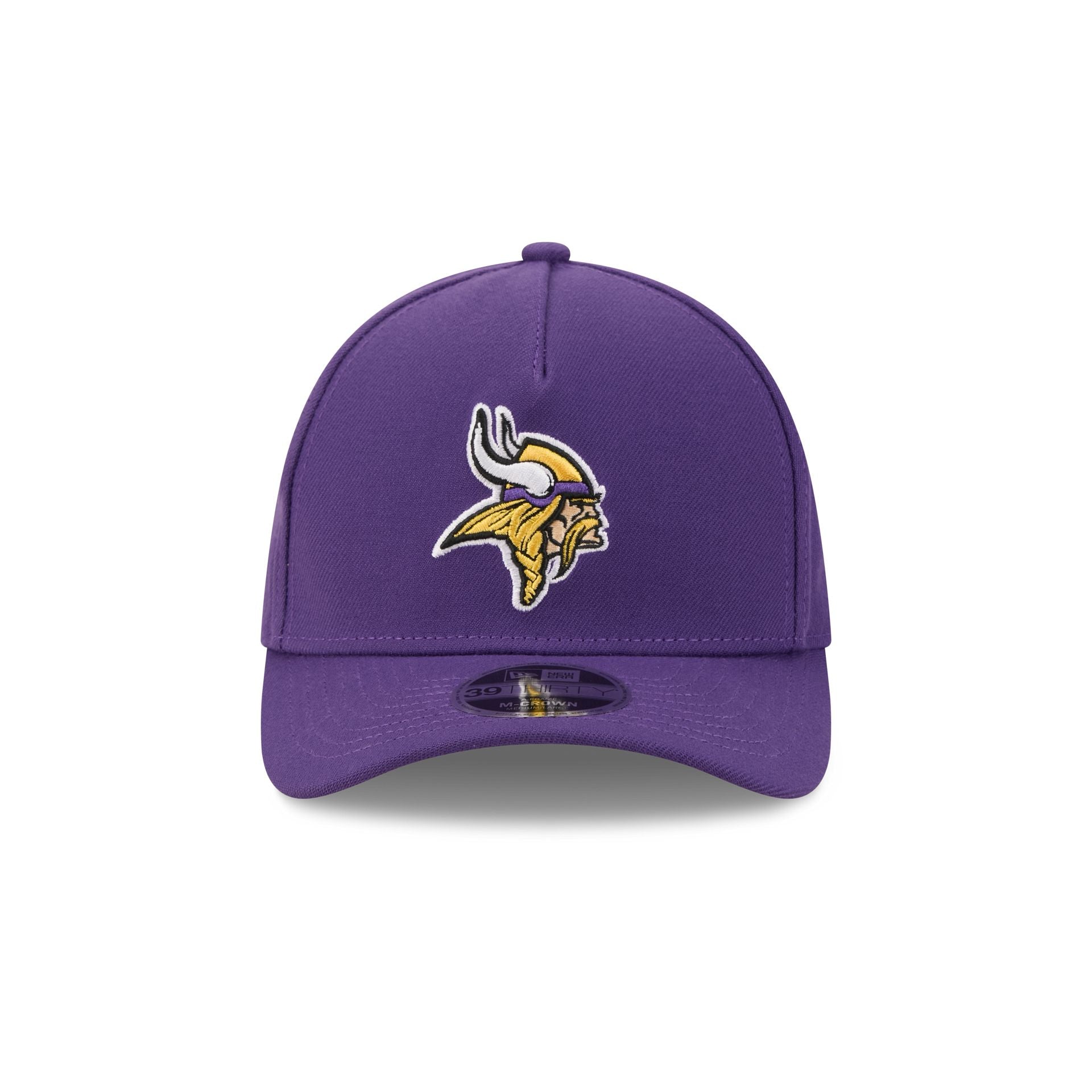 Minnesota Vikings Poly 39THIRTY M-Crown A-Frame Stretch Fit Hat