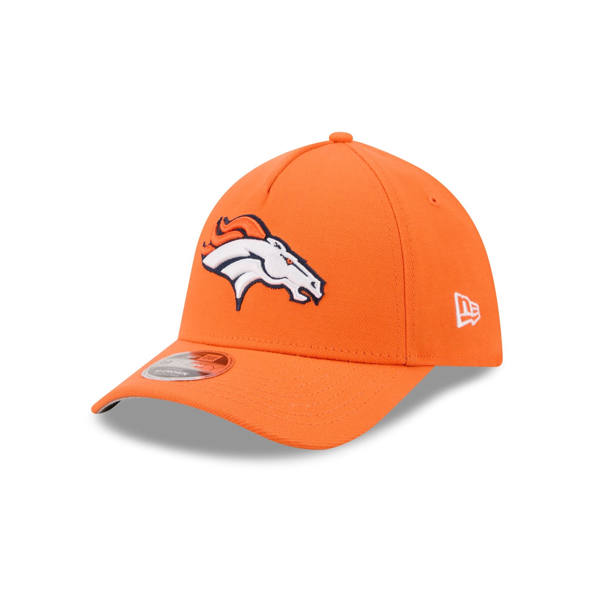 Denver Broncos Poly 39THIRTY M-Crown A-Frame Stretch Fit Hat