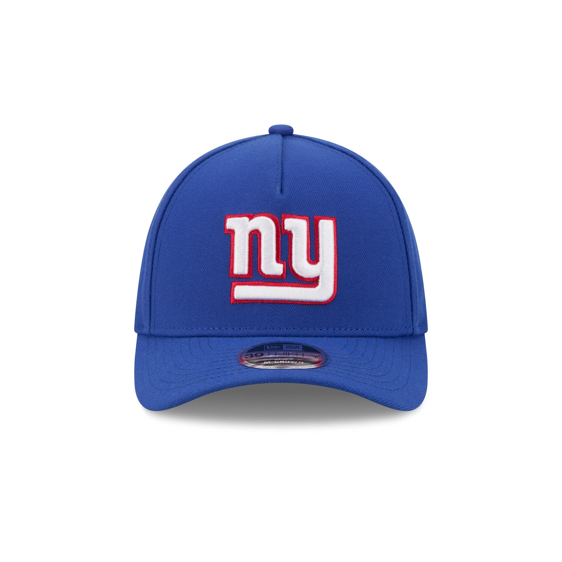 New York Giants Poly 39THIRTY M-Crown A-Frame Stretch Fit Hat
