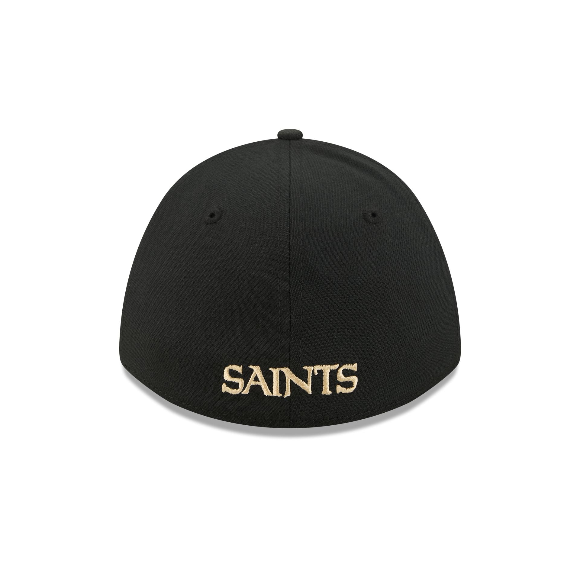 New Orleans Saints Poly 39THIRTY M-Crown A-Frame Stretch Fit Hat