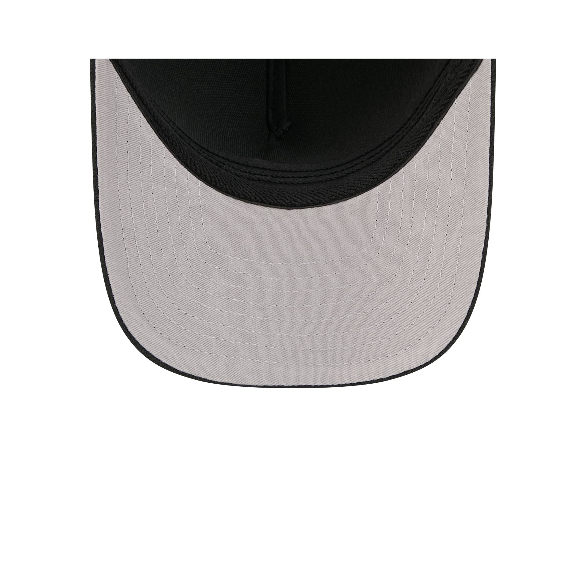 New Orleans Saints Poly 39THIRTY M-Crown A-Frame Stretch Fit Hat