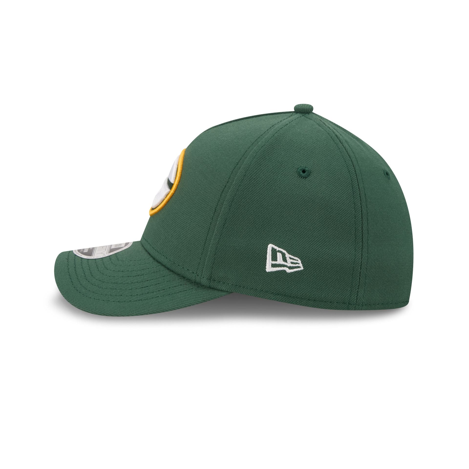 Green Bay Packers Poly 39THIRTY M-Crown A-Frame Stretch Fit Hat