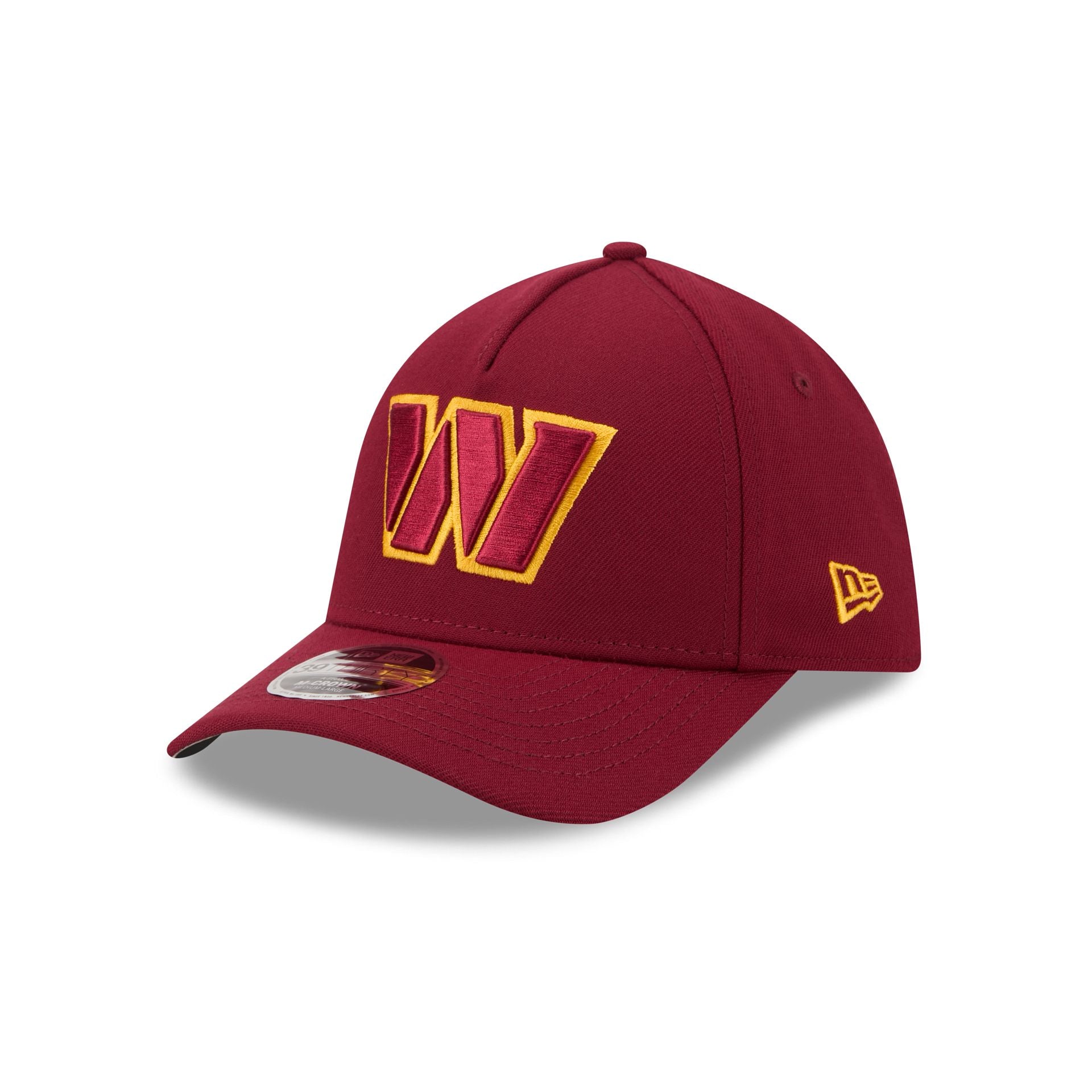Washington Commanders Poly 39THIRTY M-Crown A-Frame Stretch Fit Hat