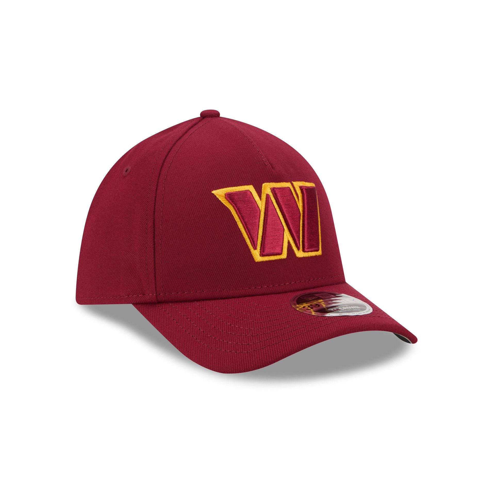 Washington Commanders Poly 39THIRTY M-Crown A-Frame Stretch Fit Hat
