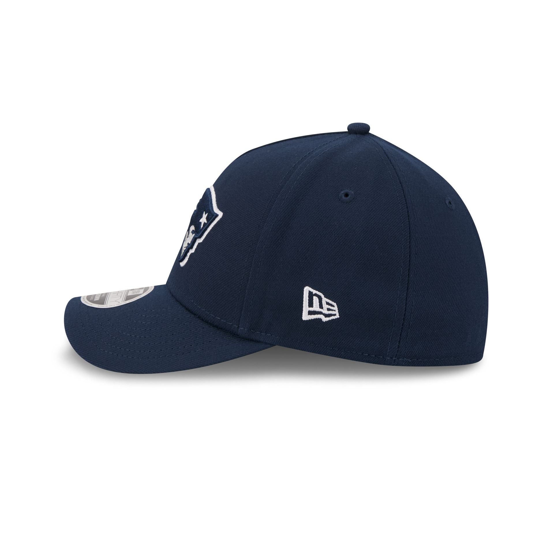 New England Patriots Poly 39THIRTY M-Crown A-Frame Stretch Fit Hat