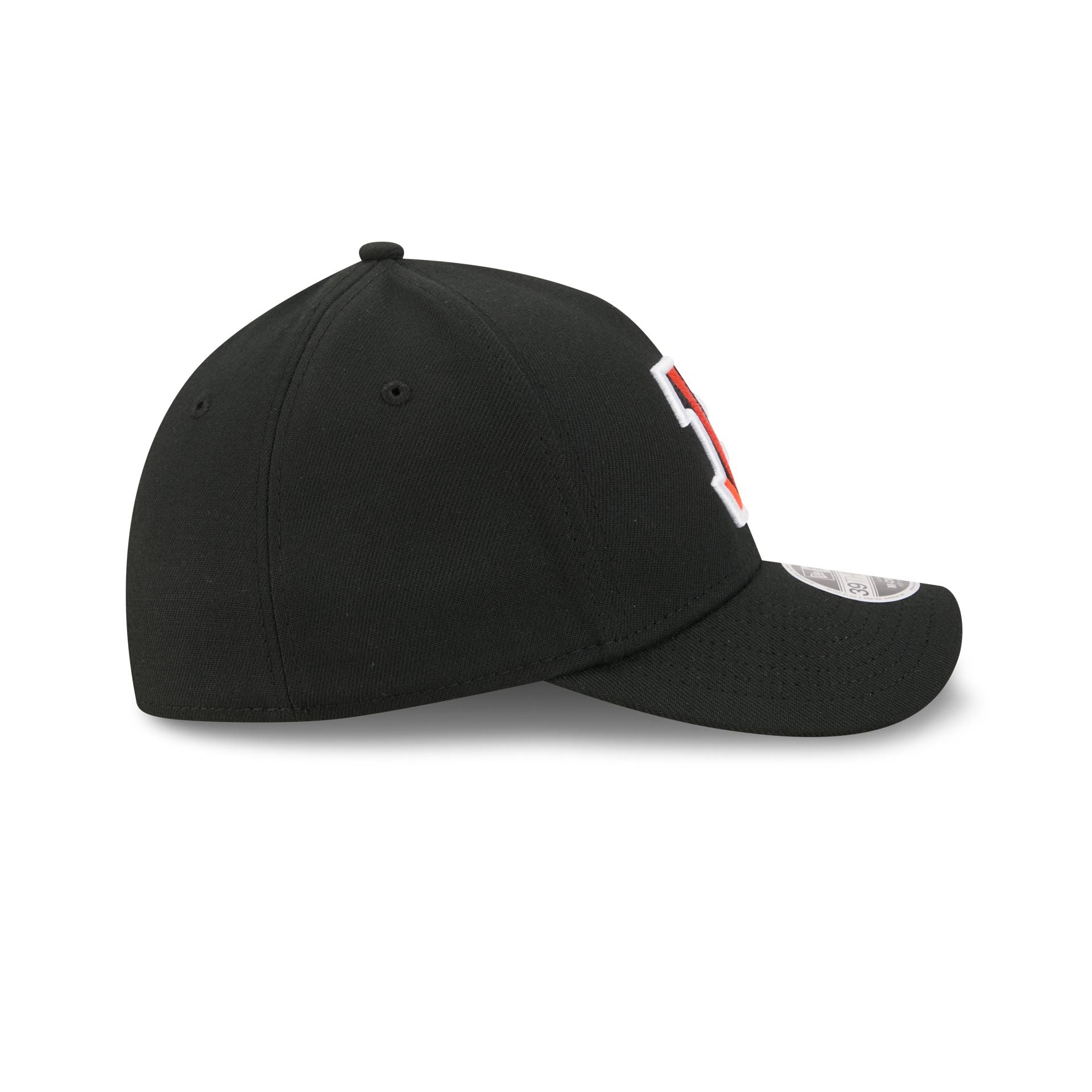Cincinnati Bengals Poly 39THIRTY M-Crown A-Frame Stretch Fit Hat