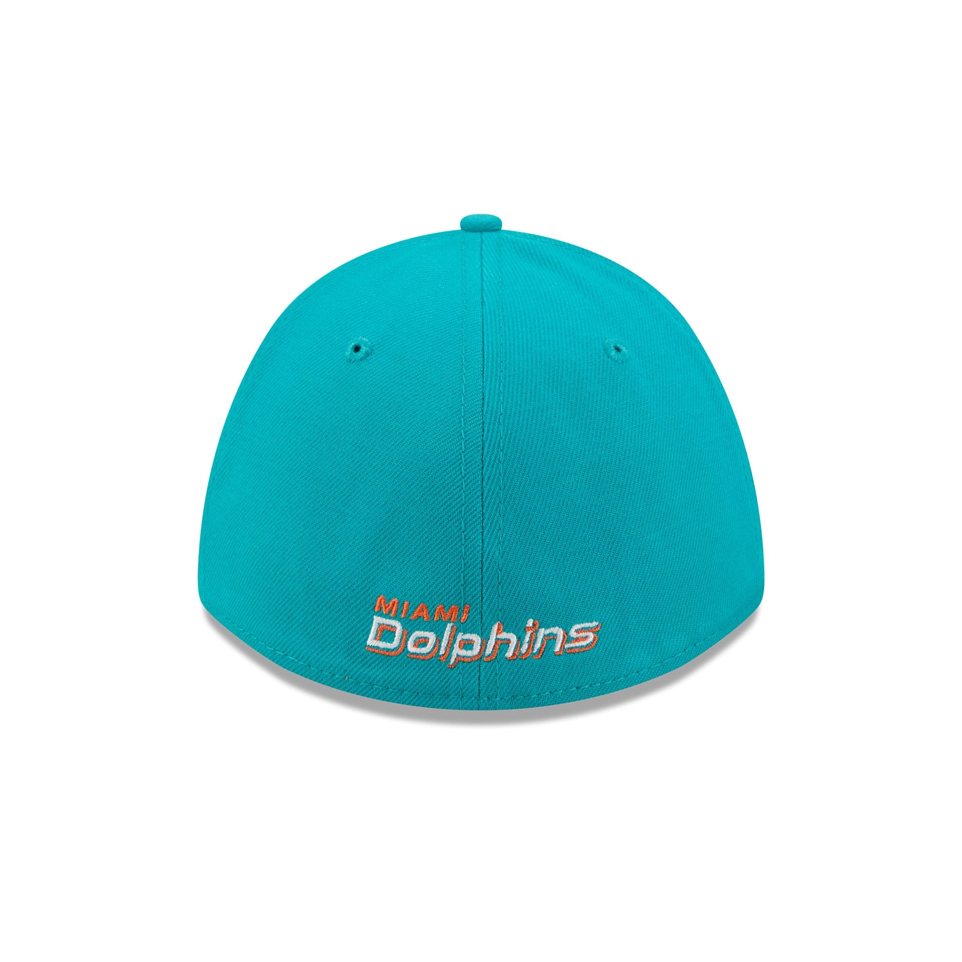 Miami Dolphins Poly 39THIRTY M-Crown A-Frame Stretch Fit Hat