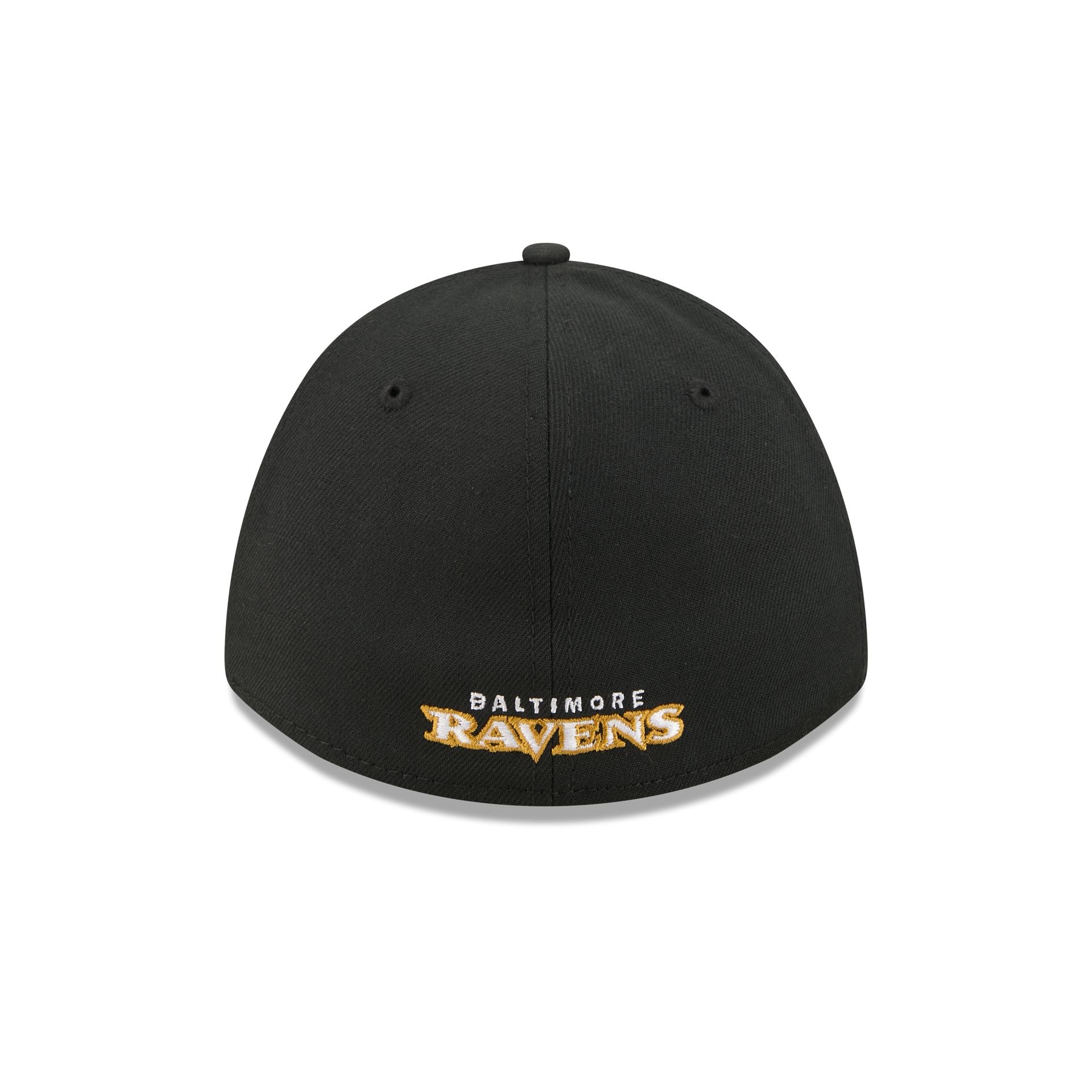 Baltimore Ravens Poly 39THIRTY M-Crown A-Frame Stretch Fit Hat