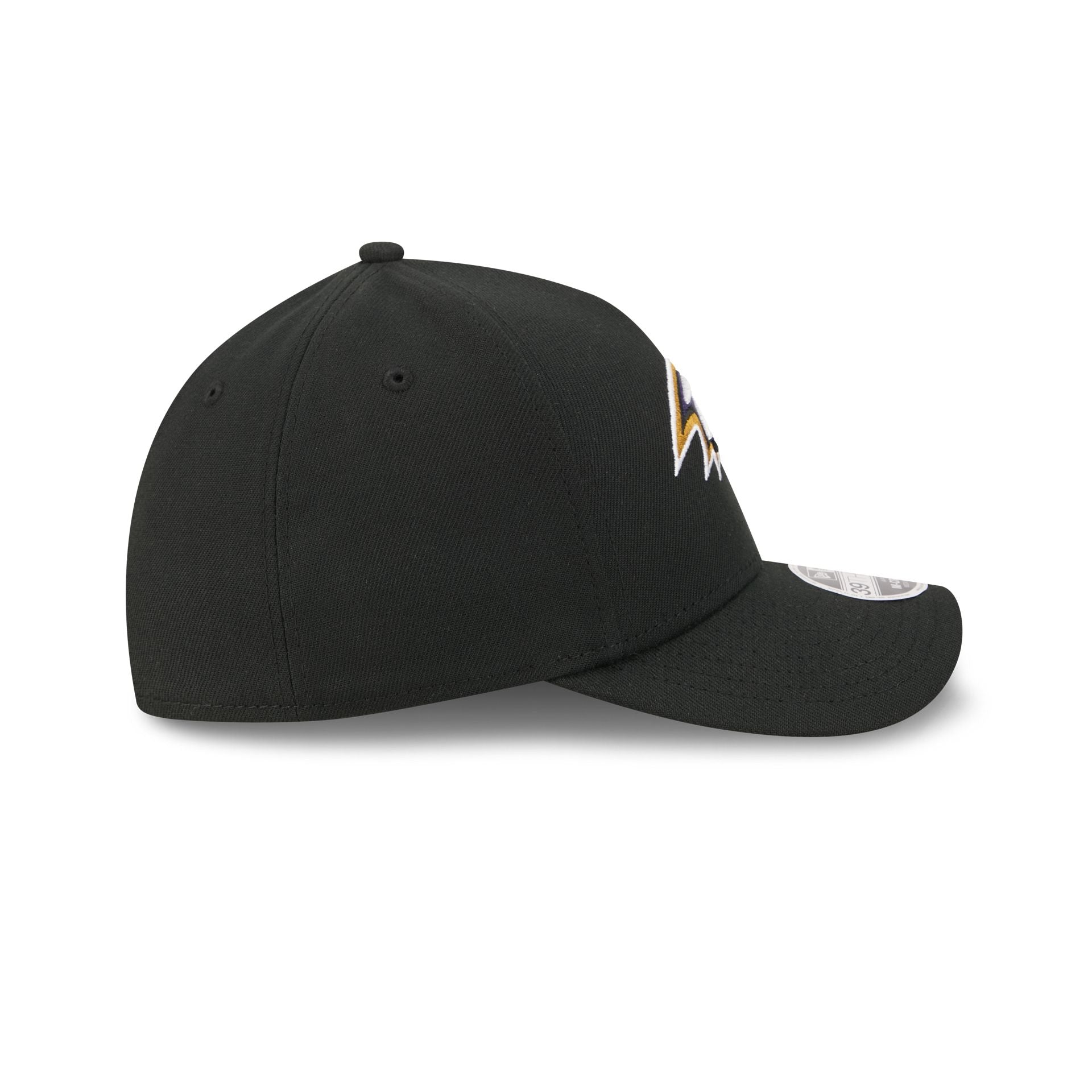 Baltimore Ravens Poly 39THIRTY M-Crown A-Frame Stretch Fit Hat