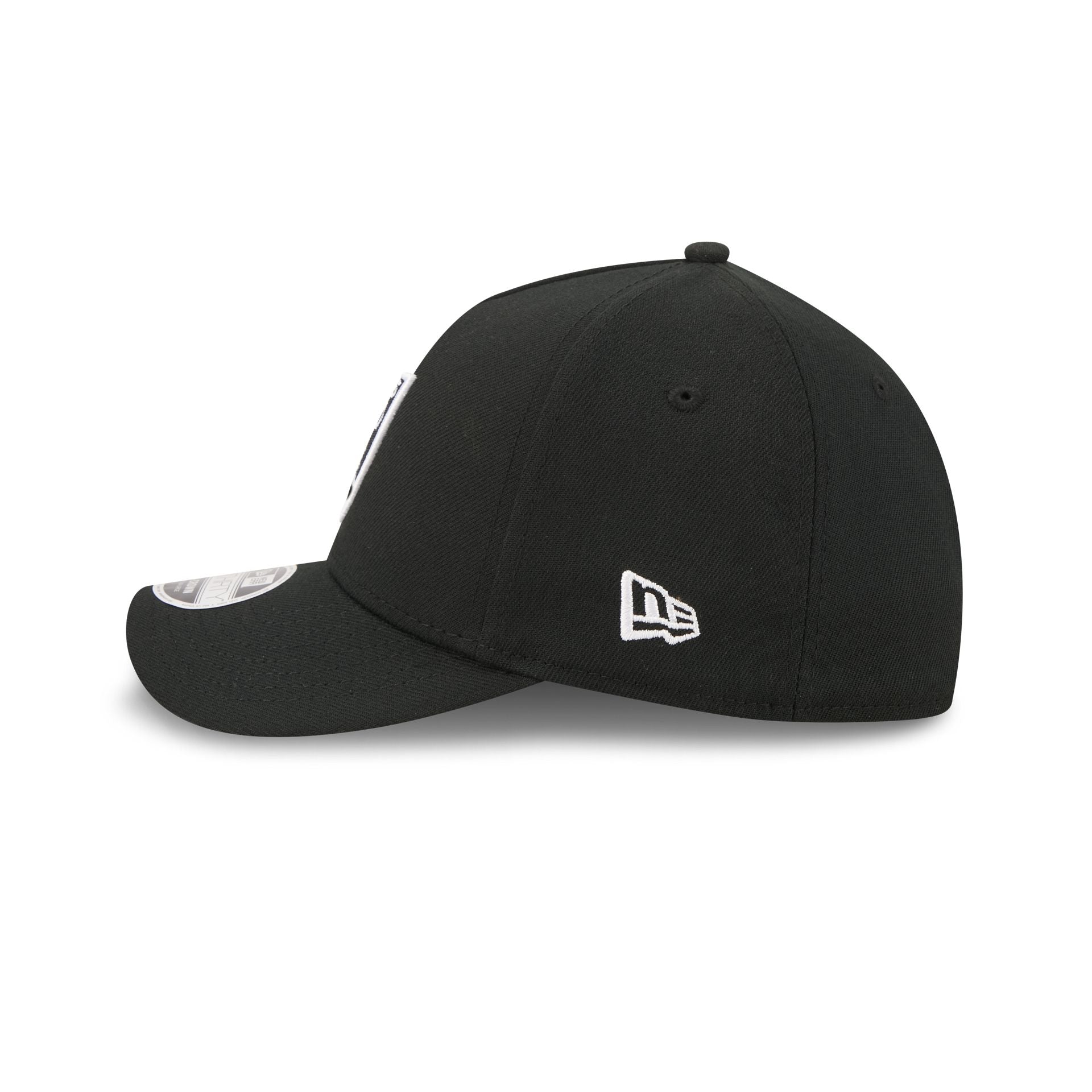 Las Vegas Raiders Poly 39THIRTY M-Crown A-Frame Stretch Fit Hat