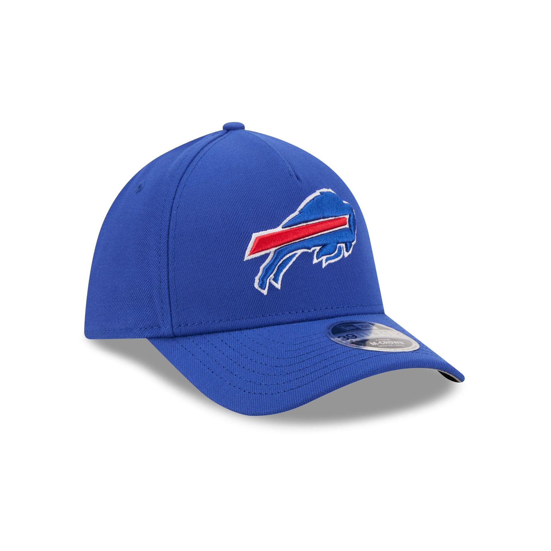 Buffalo Bills Poly 39THIRTY M-Crown A-Frame Stretch Fit Hat
