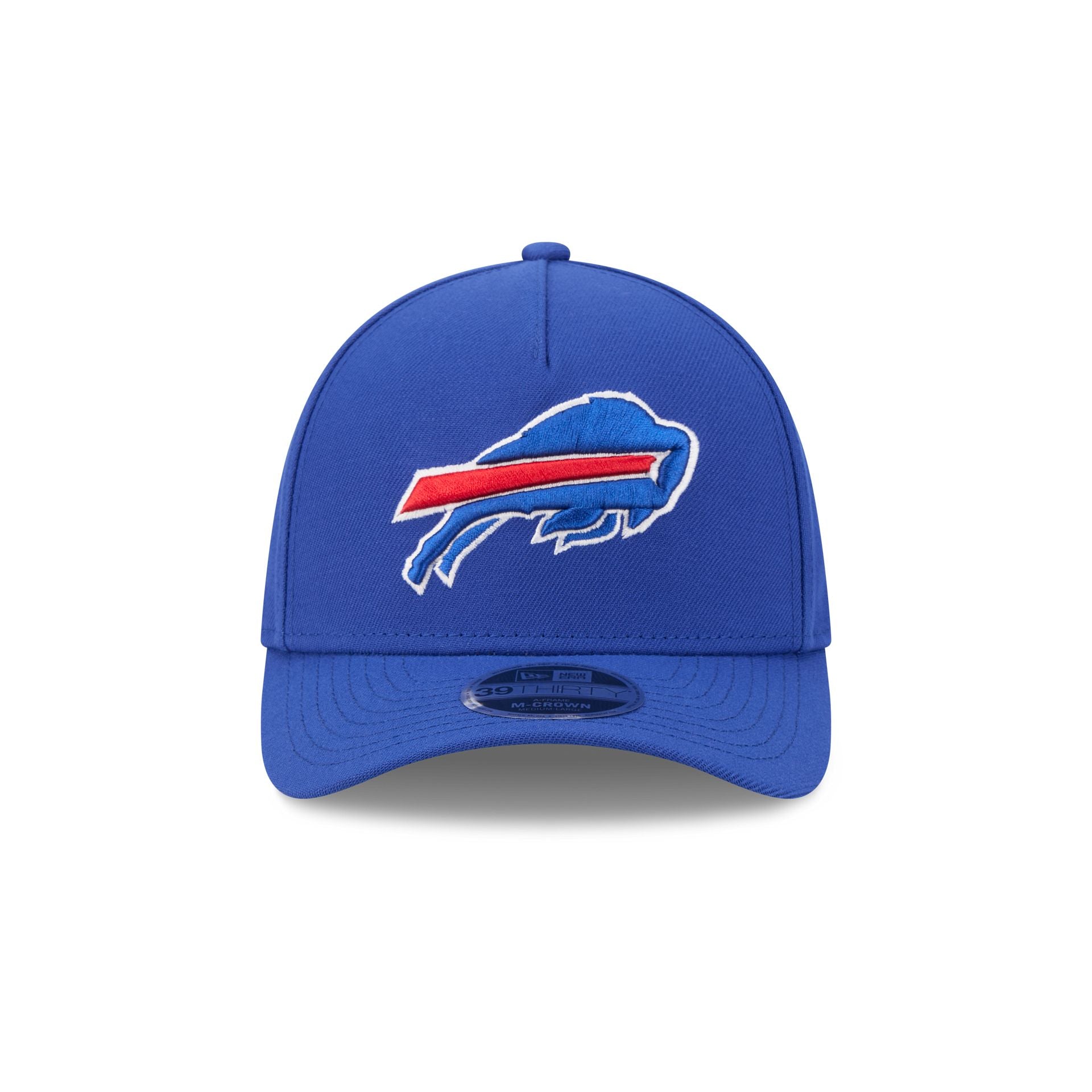 Buffalo Bills Poly 39THIRTY M-Crown A-Frame Stretch Fit Hat
