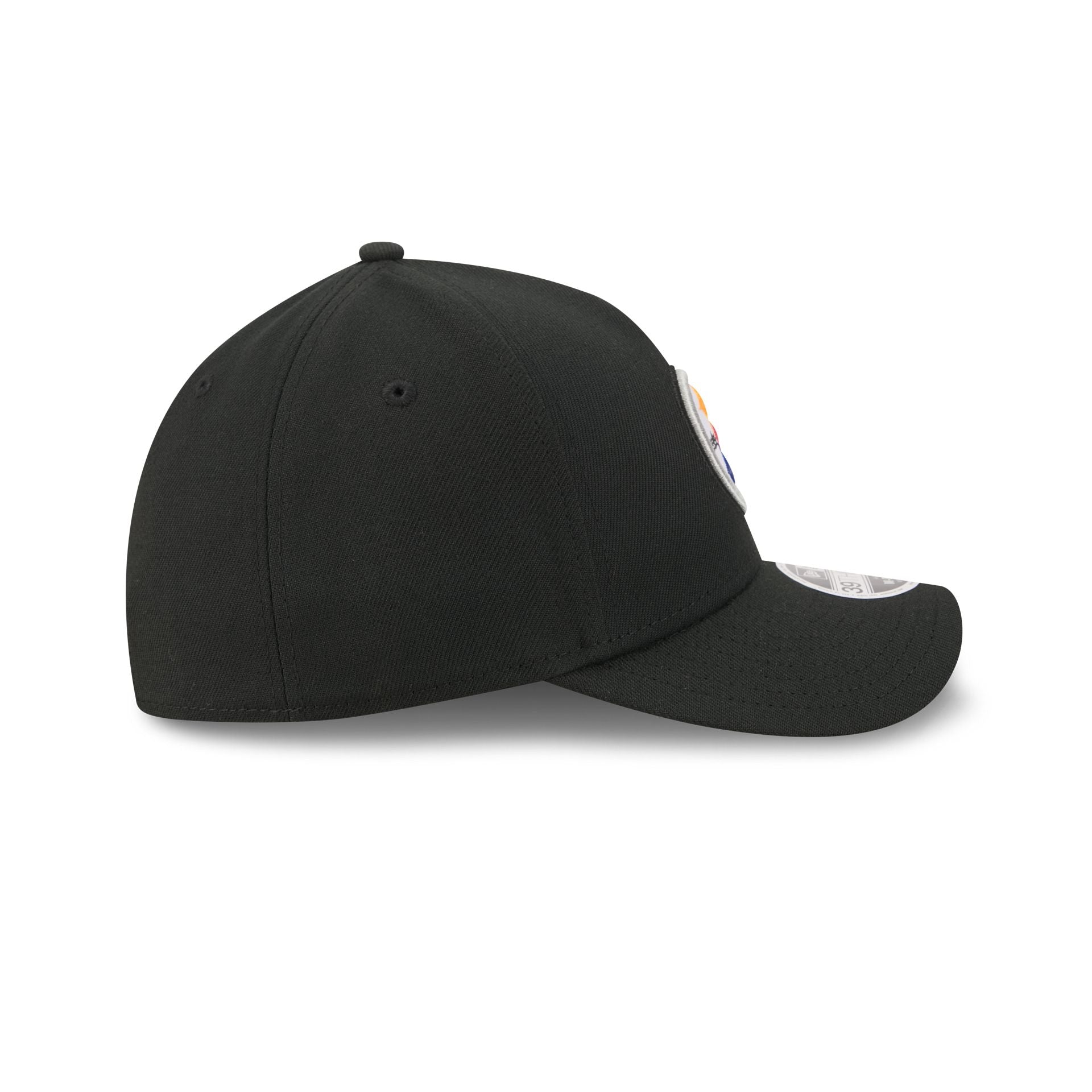 Pittsburgh Steelers Poly 39THIRTY M-Crown A-Frame Stretch Fit Hat