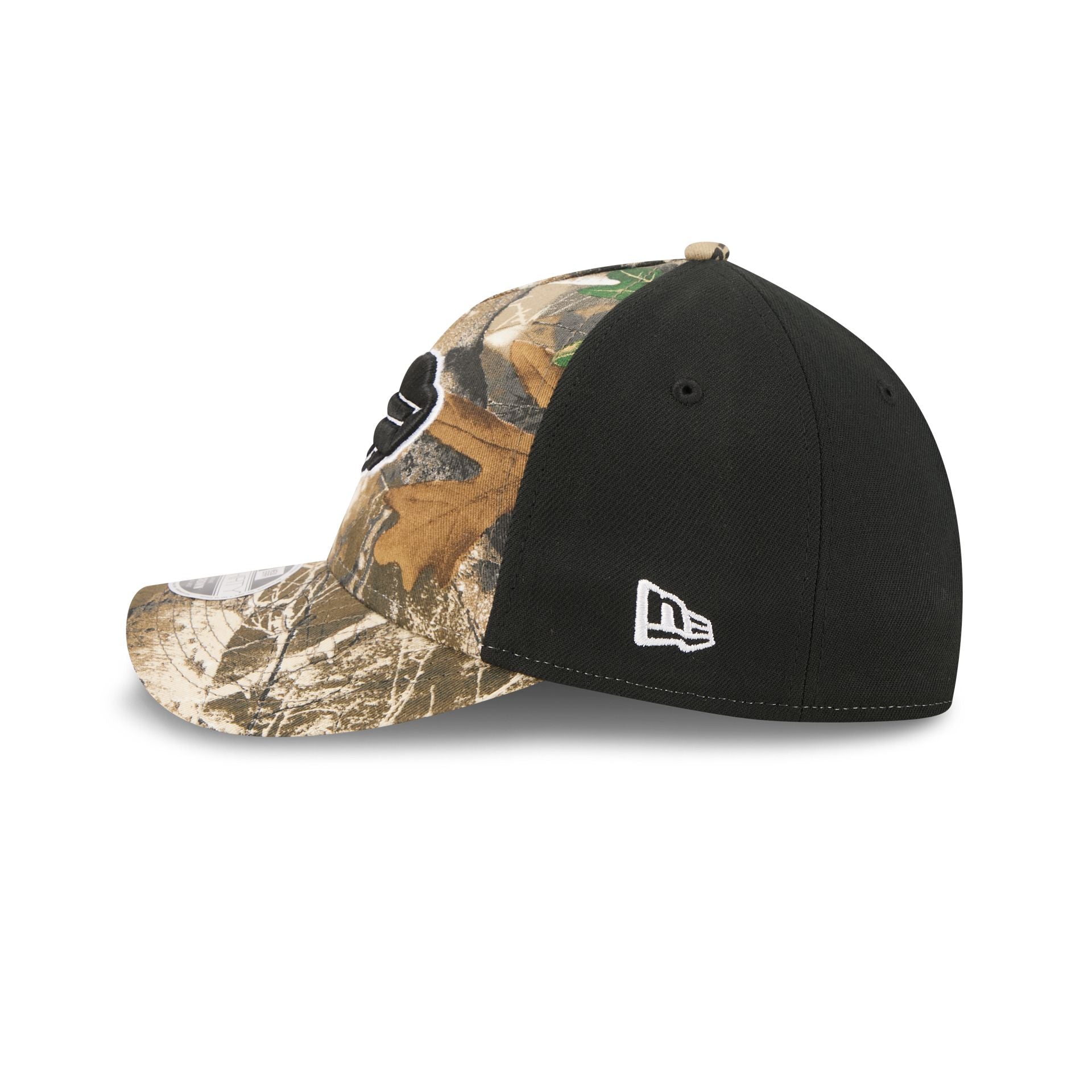Buffalo Bills Poly Realtree 39THIRTY M-Crown A-Frame Stretch Fit Hat