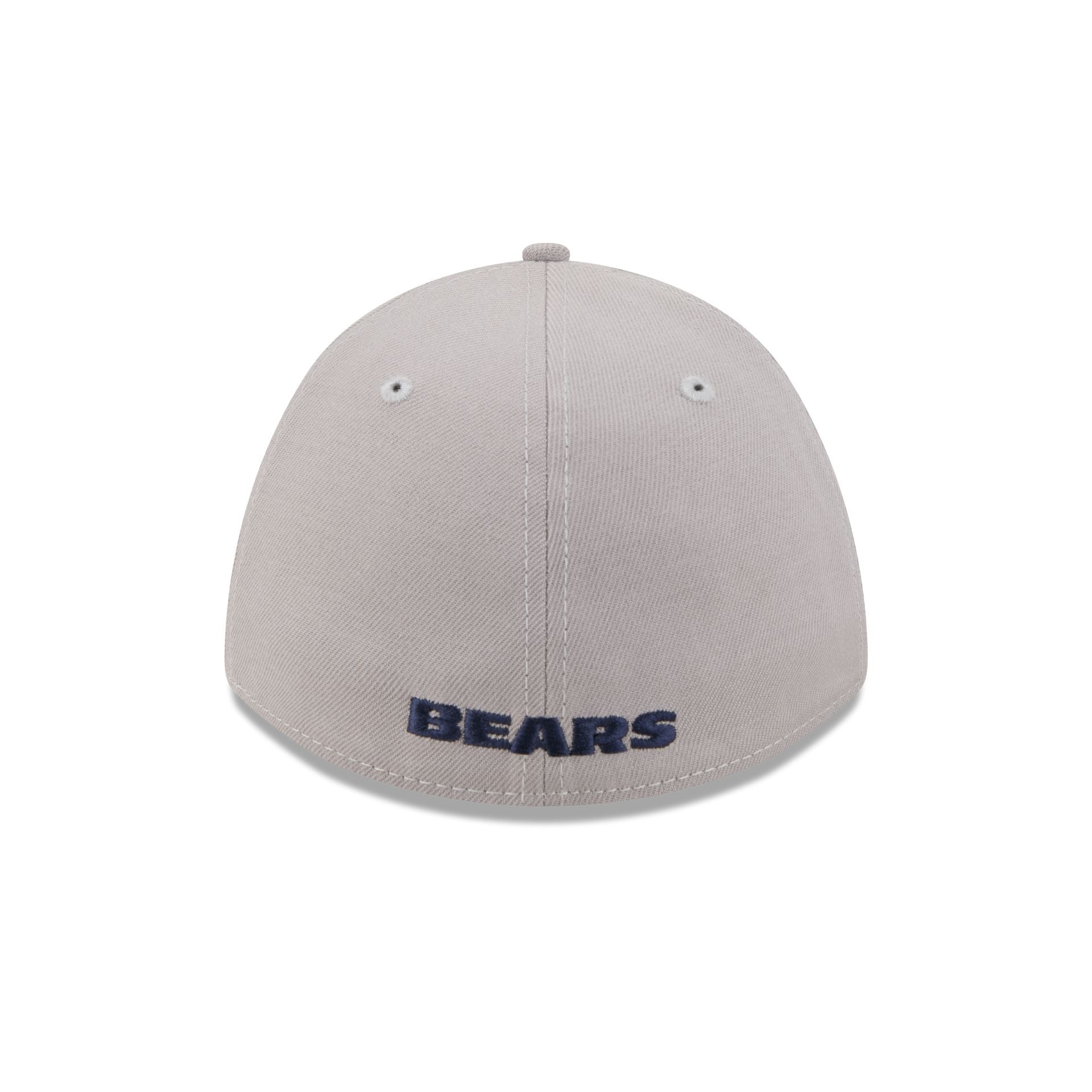 Chicago Bears Poly Gray 39THIRTY M-Crown Stretch Fit Hat